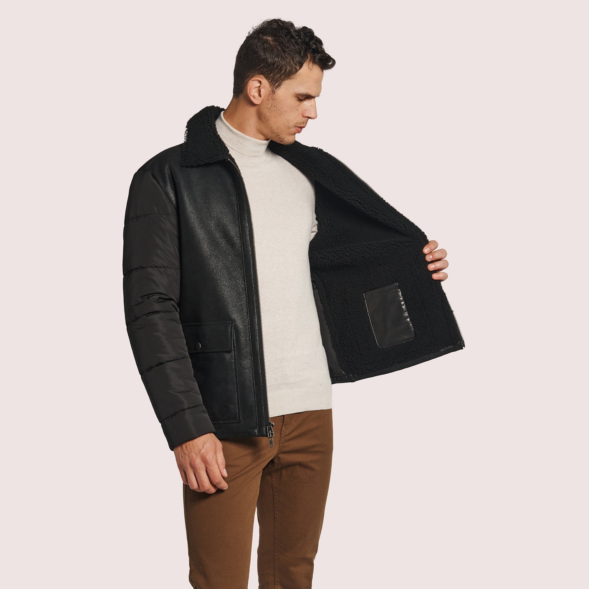 Camden Weatherproof/Shearling Jacket