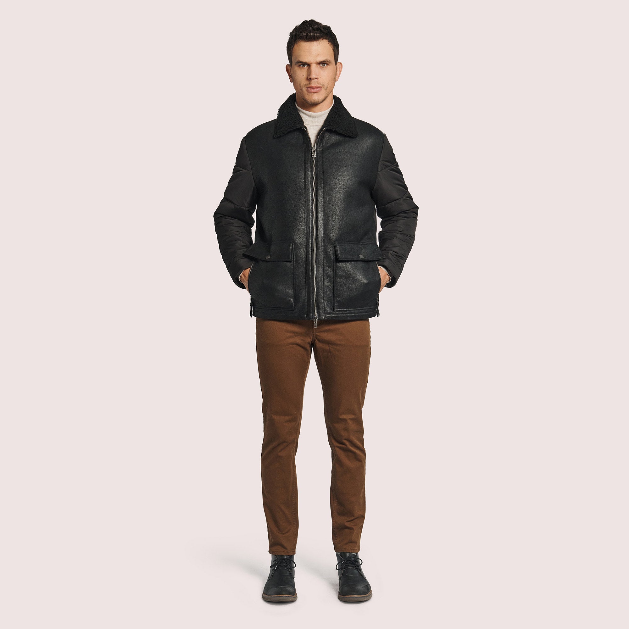 Camden Weatherproof/Shearling Jacket