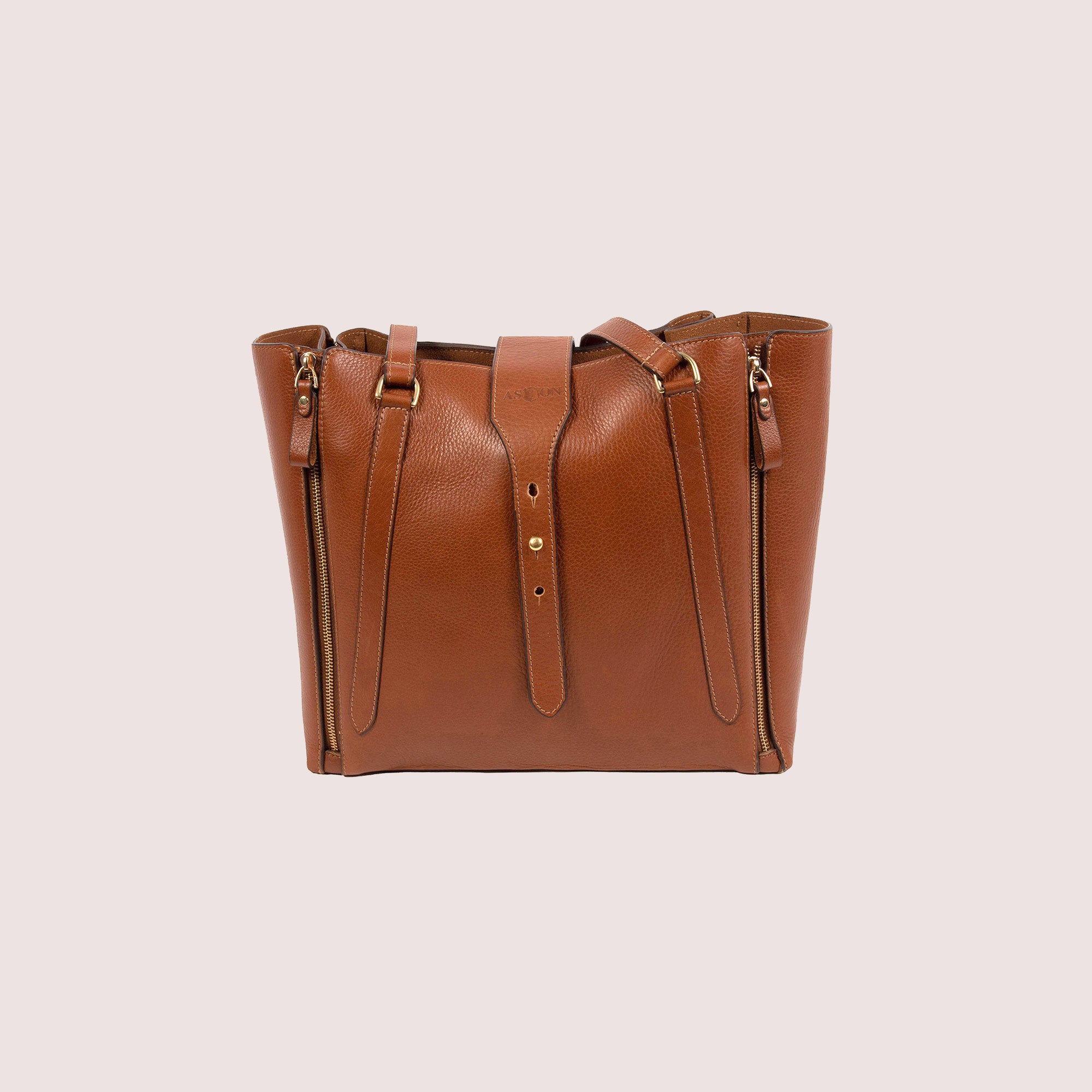 Salamanca Tote Bag - Premium Leather, Multi-Pocket Design