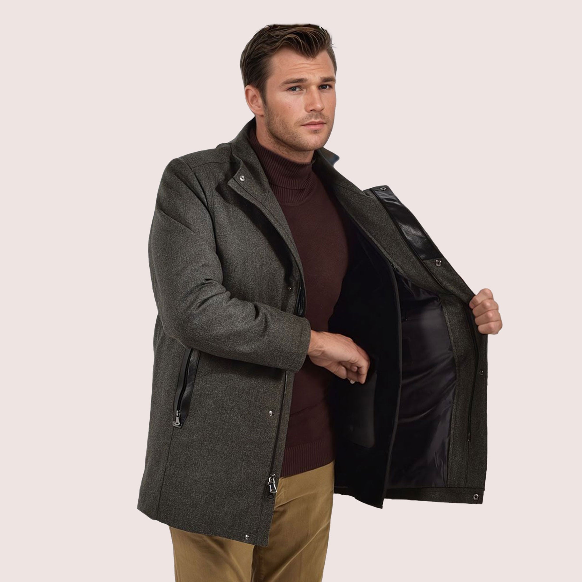 Rowan Vitale Barberis wool coat