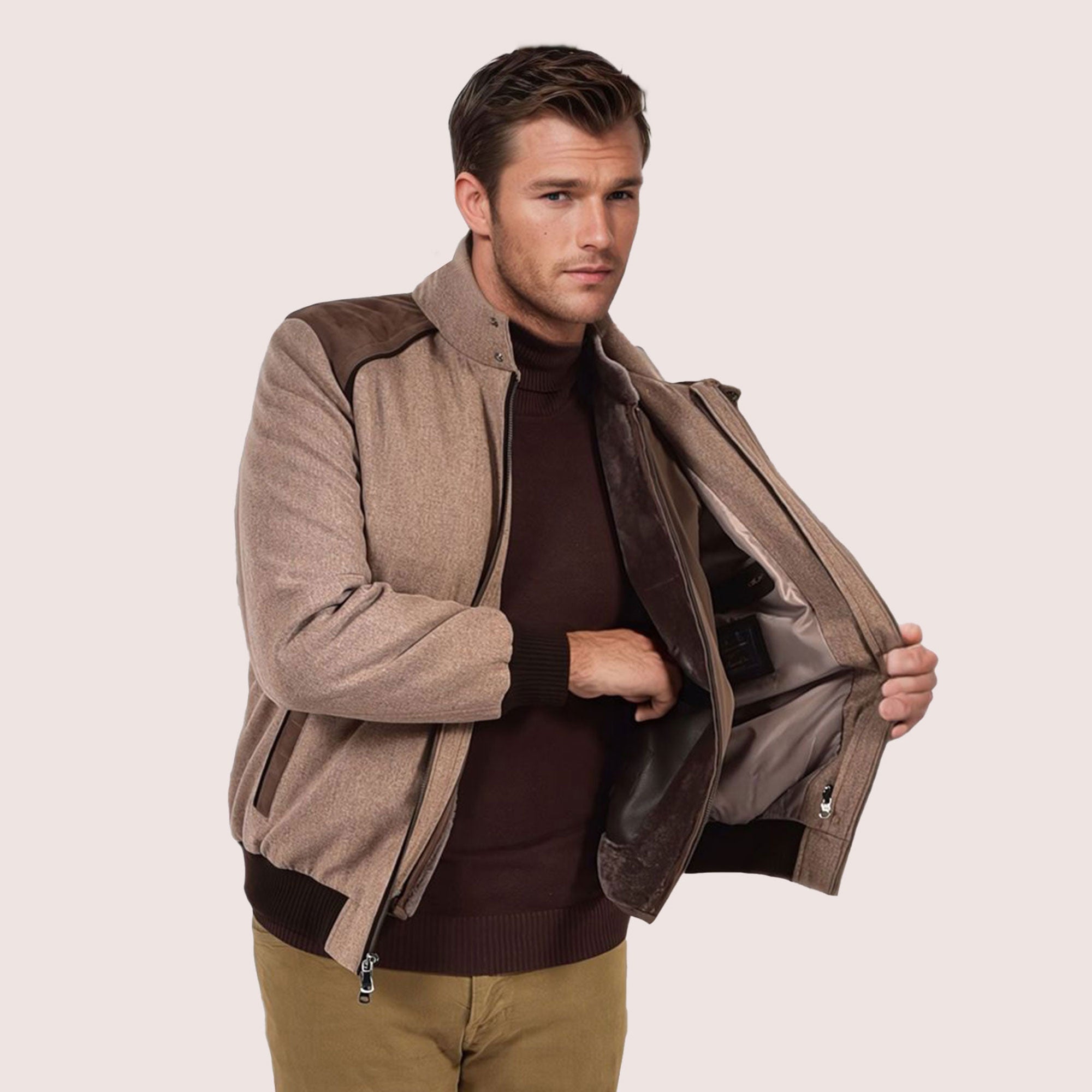 Theodore Vitale Barberis wool jacket