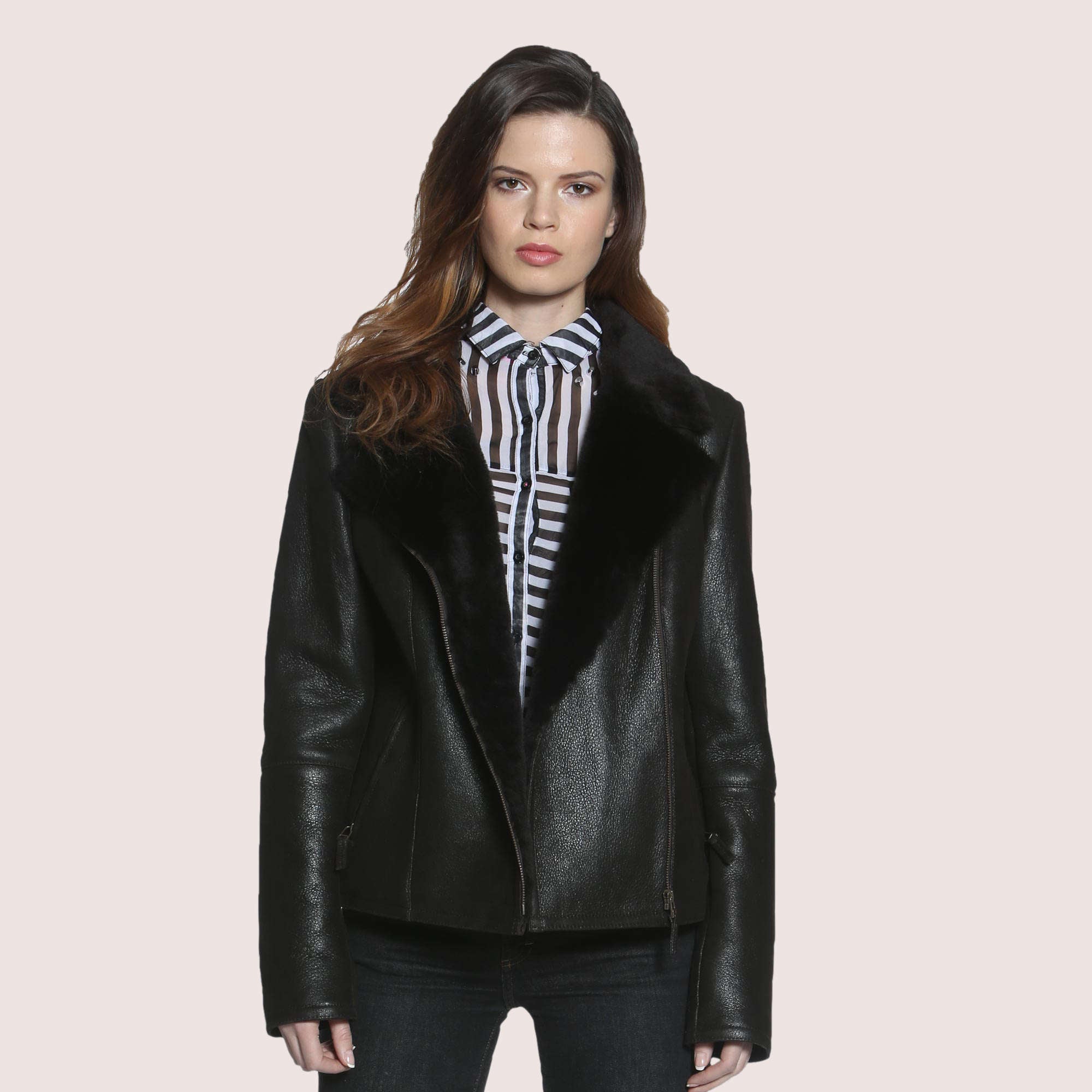 Amaryllis Shearling Jacket