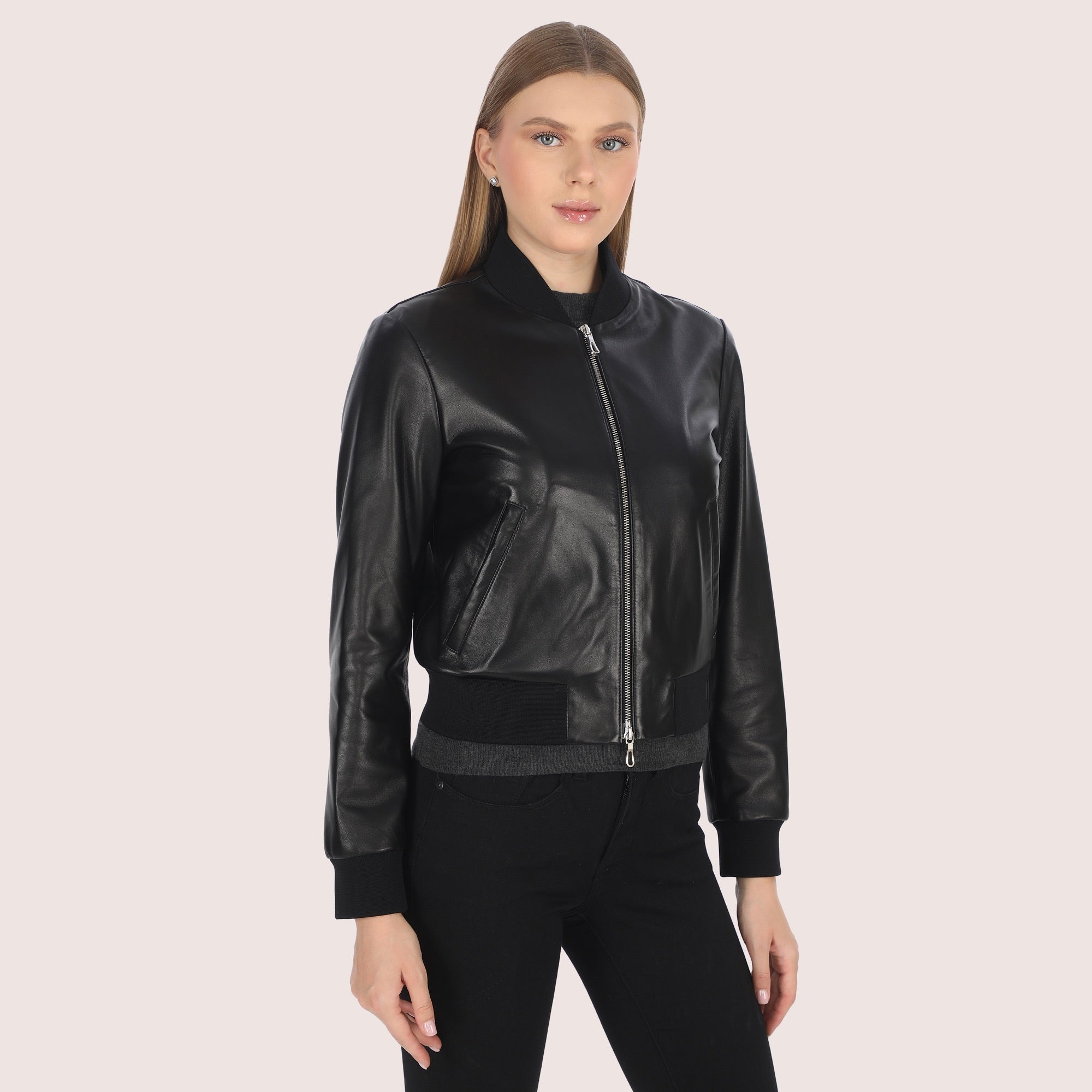 Fiona Lambskin Jacket