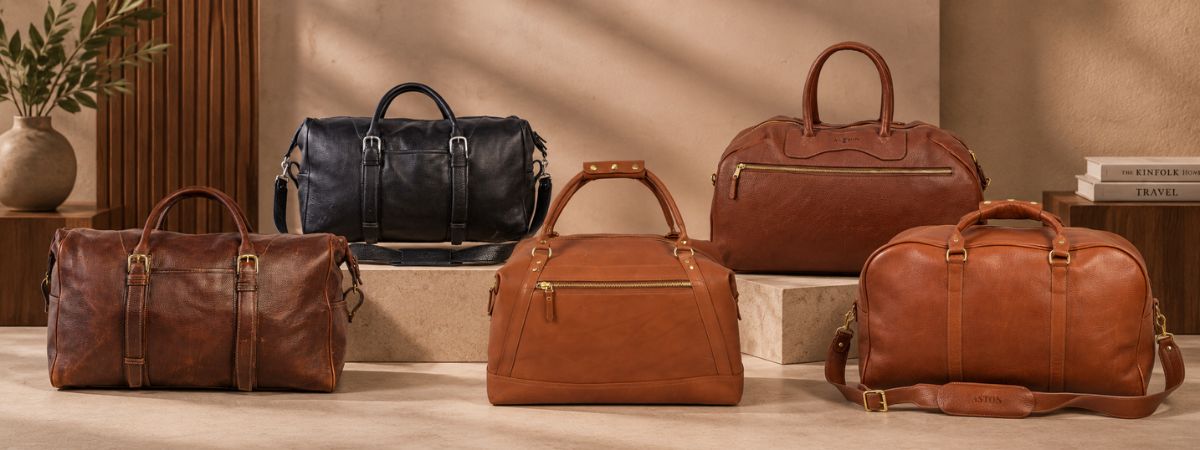 Top 8 Leather Weekend Travel Bags That Combine Style, Space, and Durability