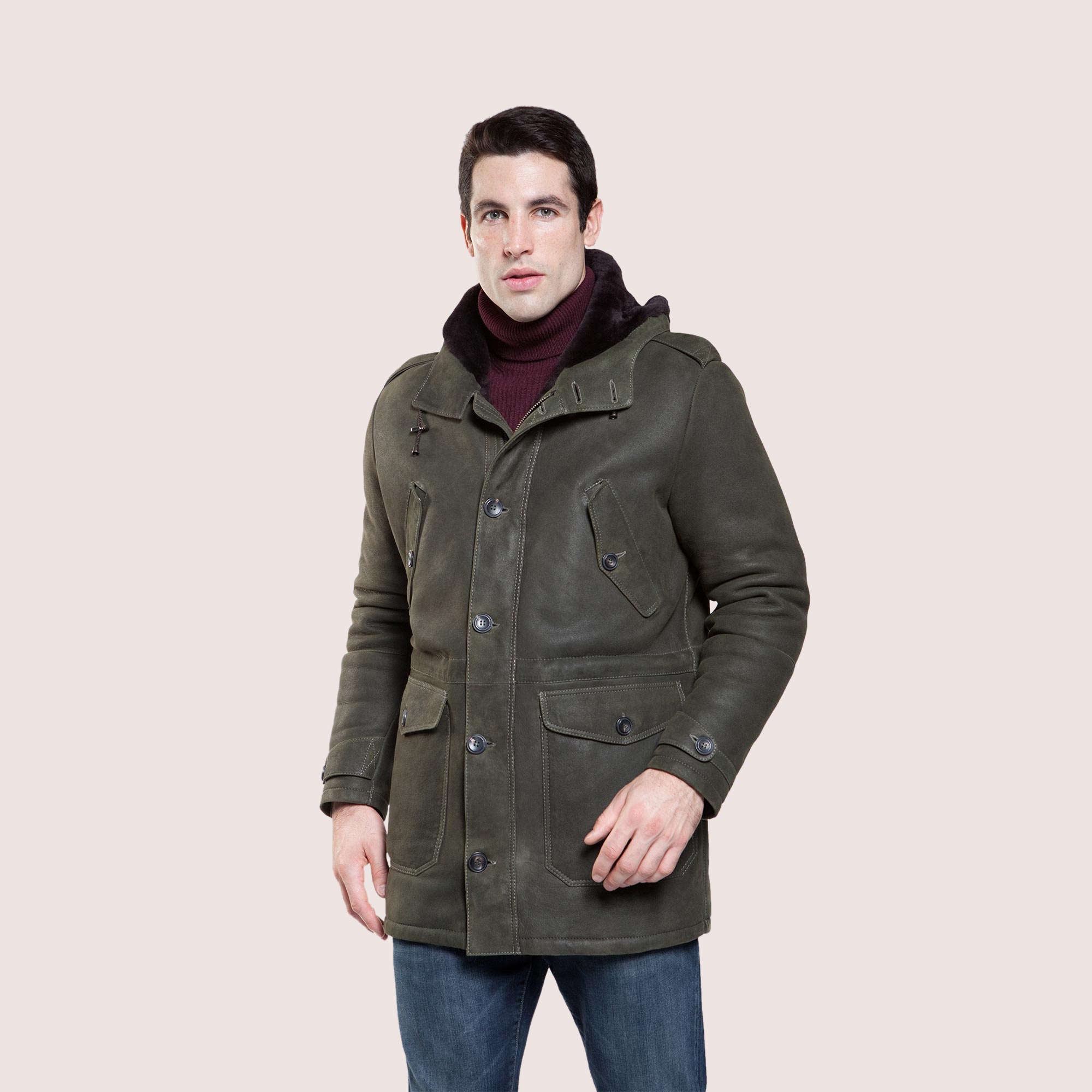 Greenwood Shearling Coat