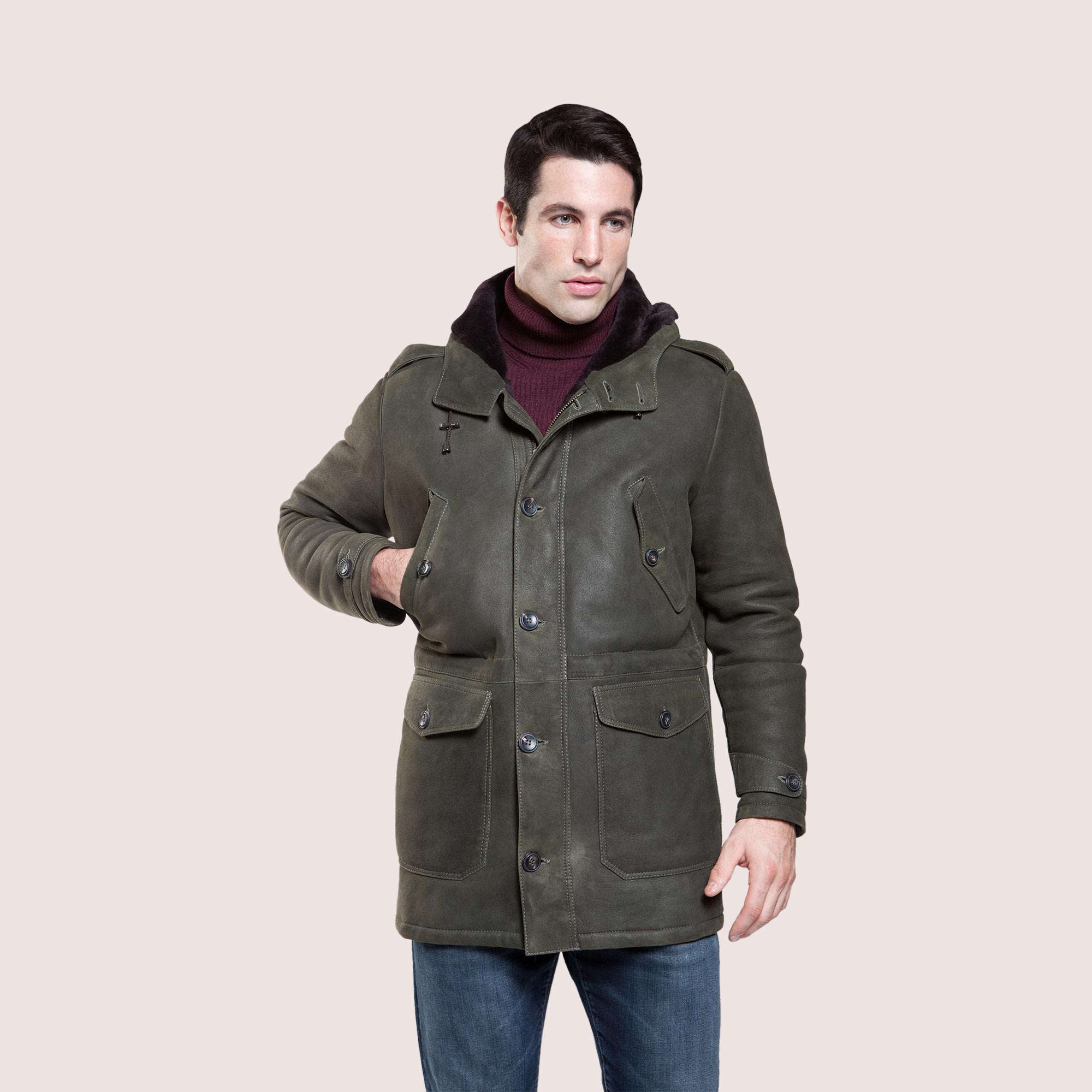 Greenwood Shearling Coat
