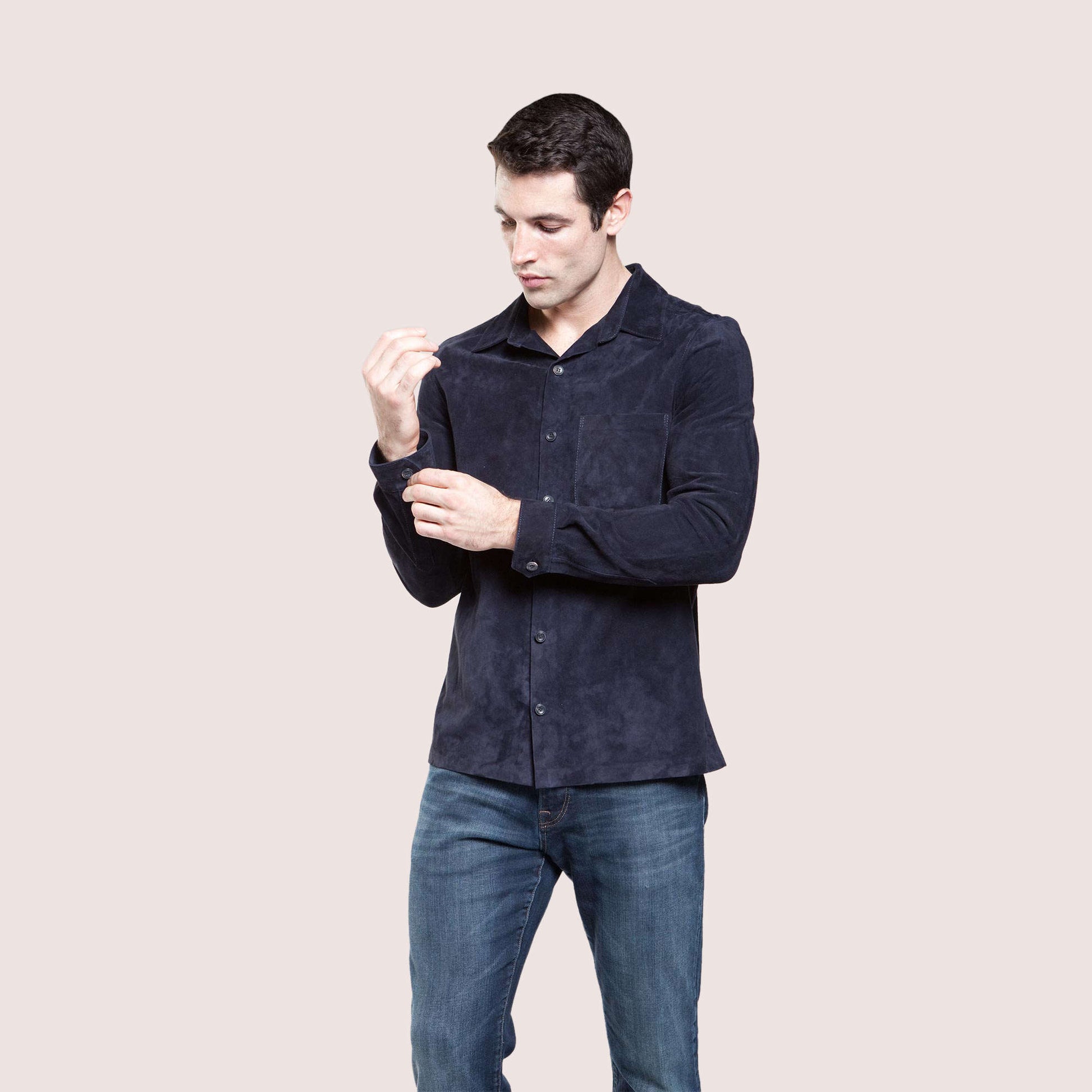 Alaskan Goat Suede Shirt
