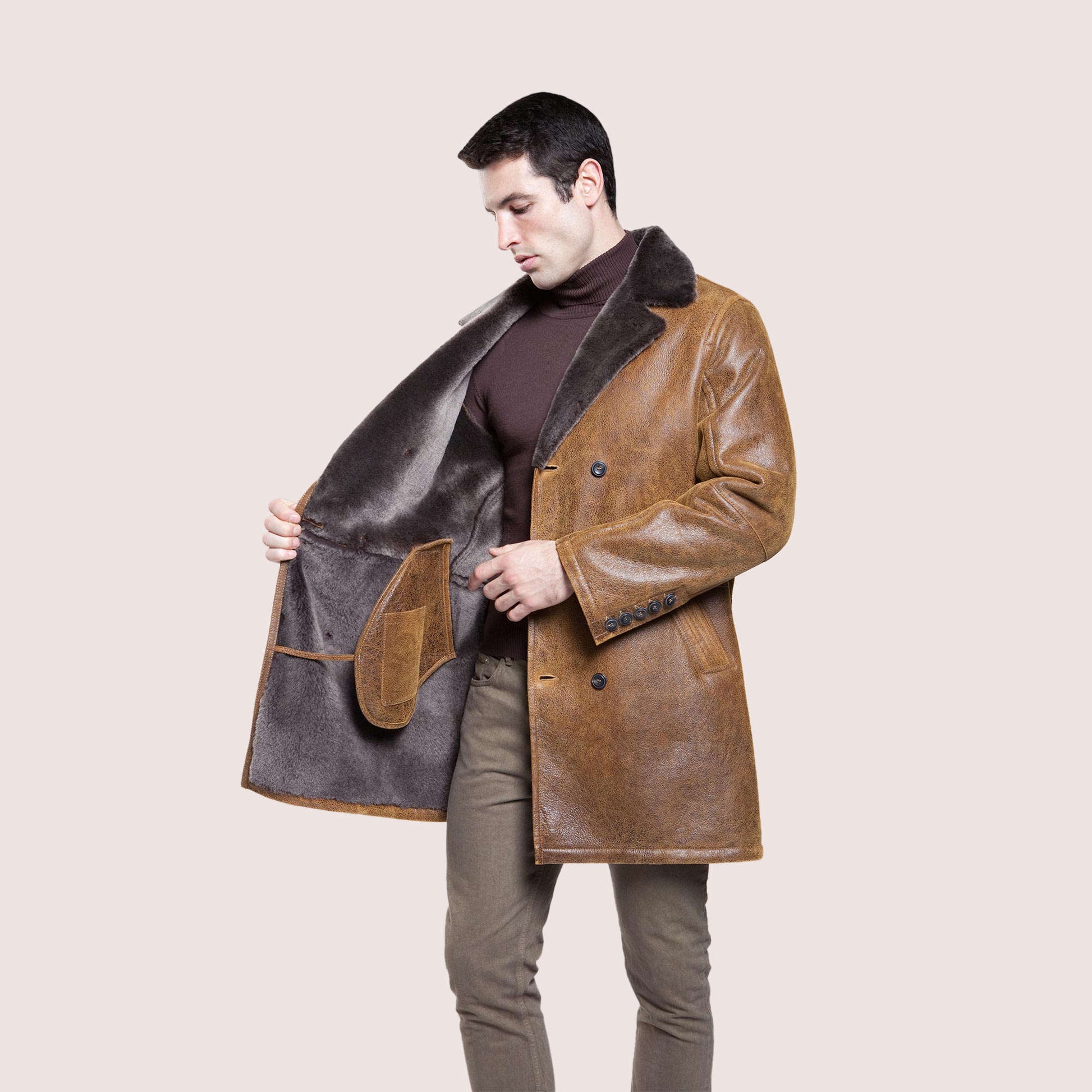 Carson Shearling Coat