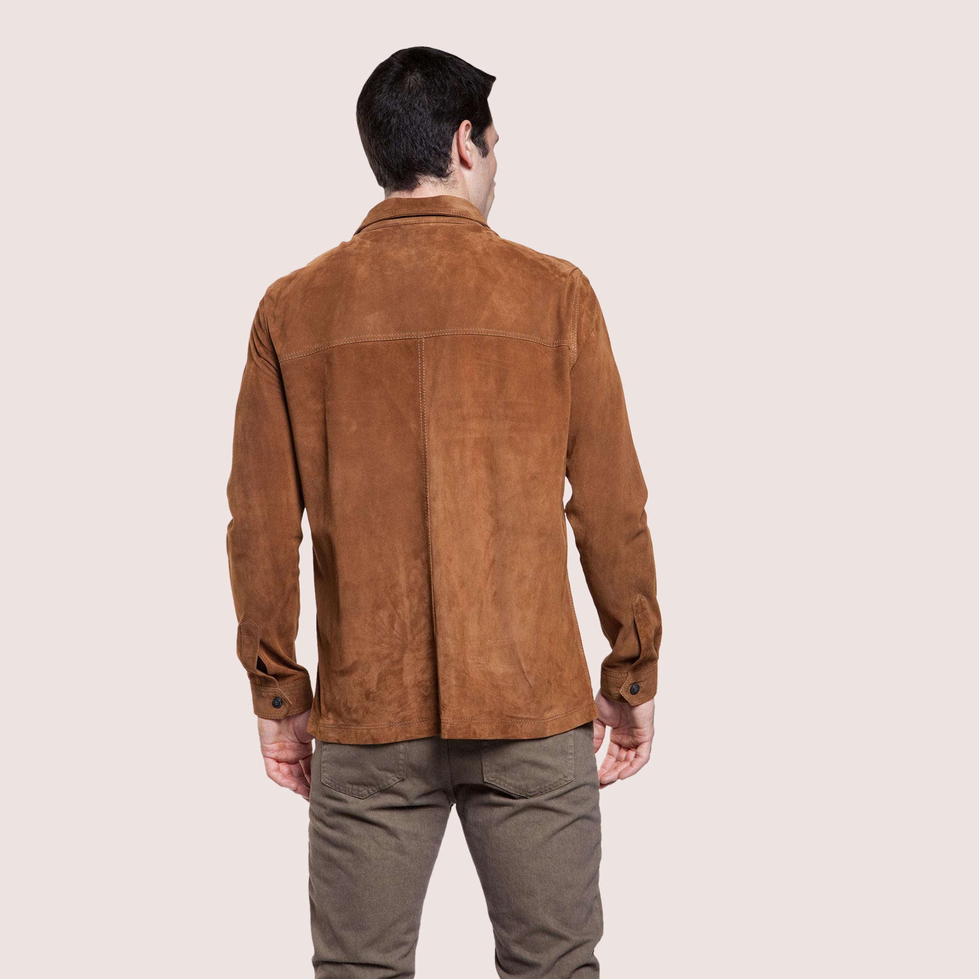 Midtown Goat Suede Shirt-3