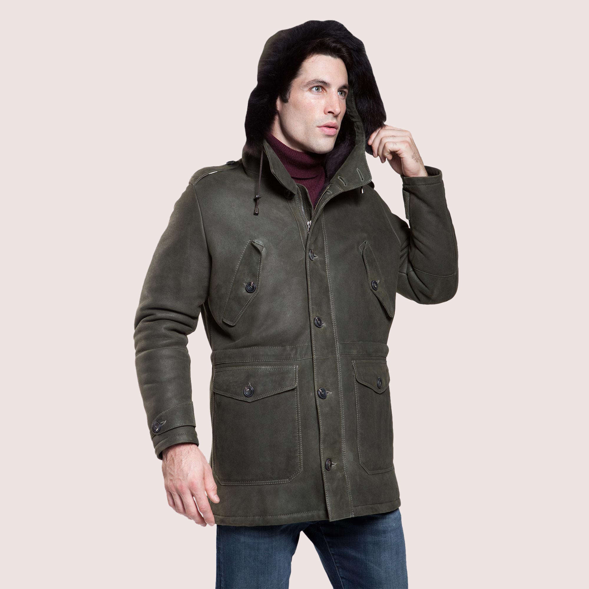 Greenwood Shearling Coat