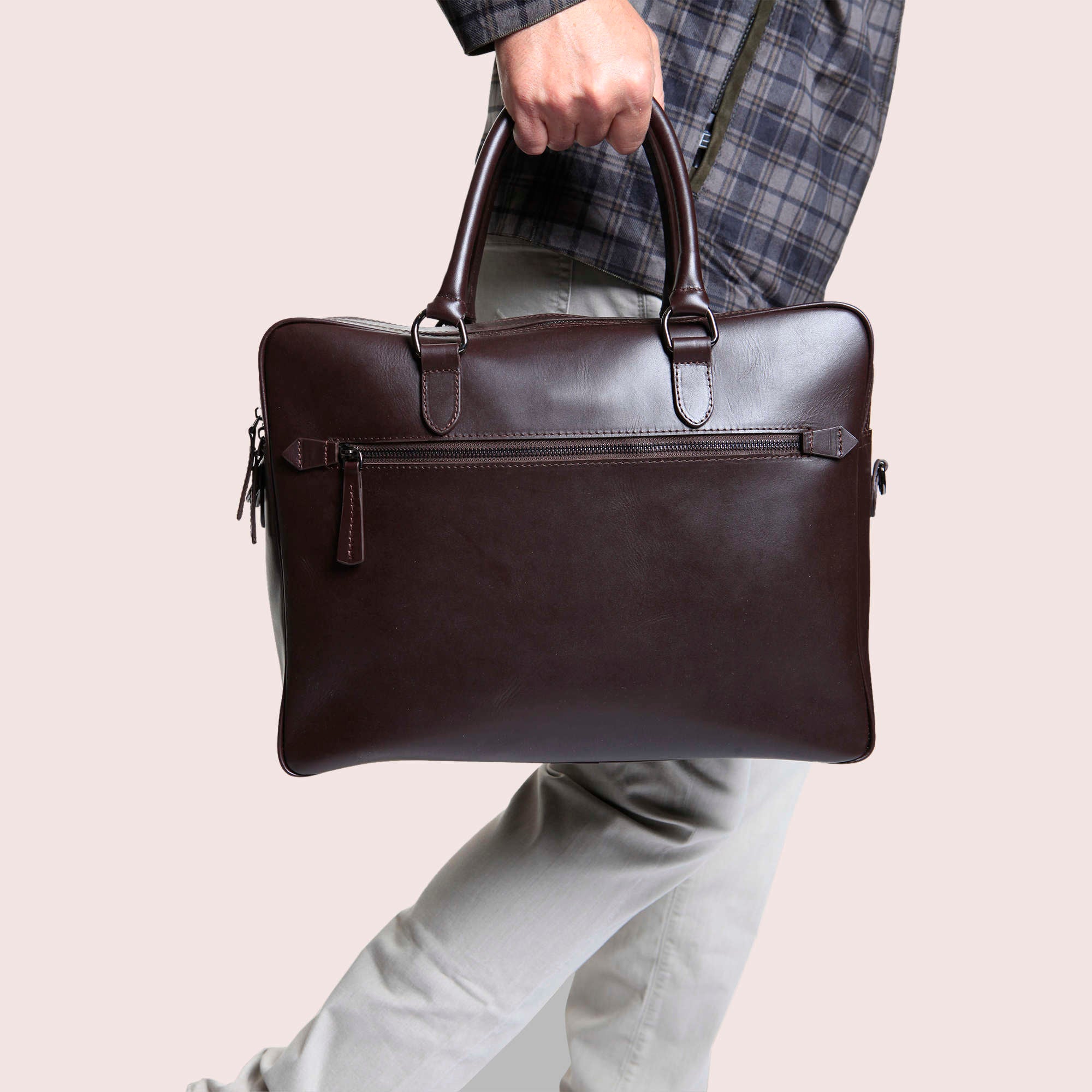 Franklin Zippered Briefcase-9