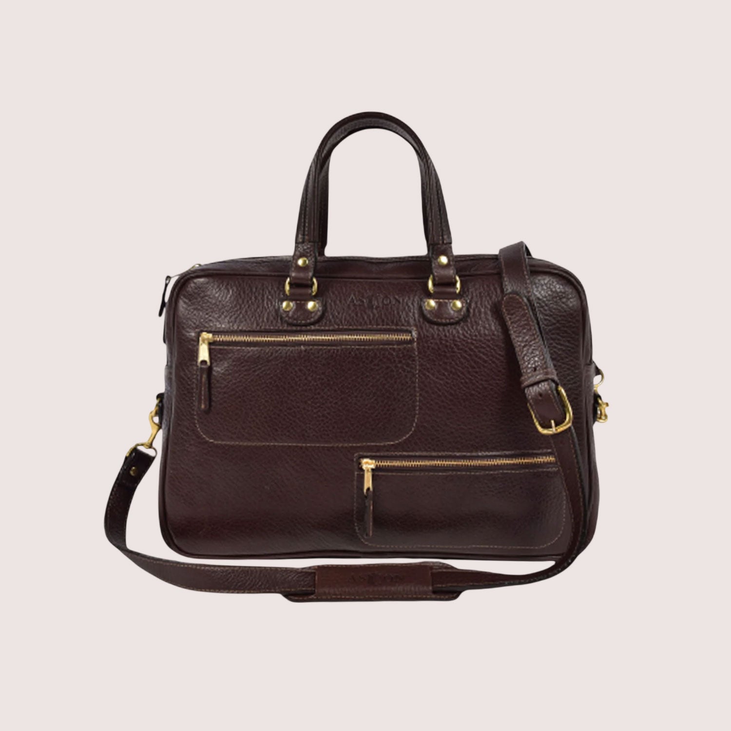 Blake Zippered Briefcase