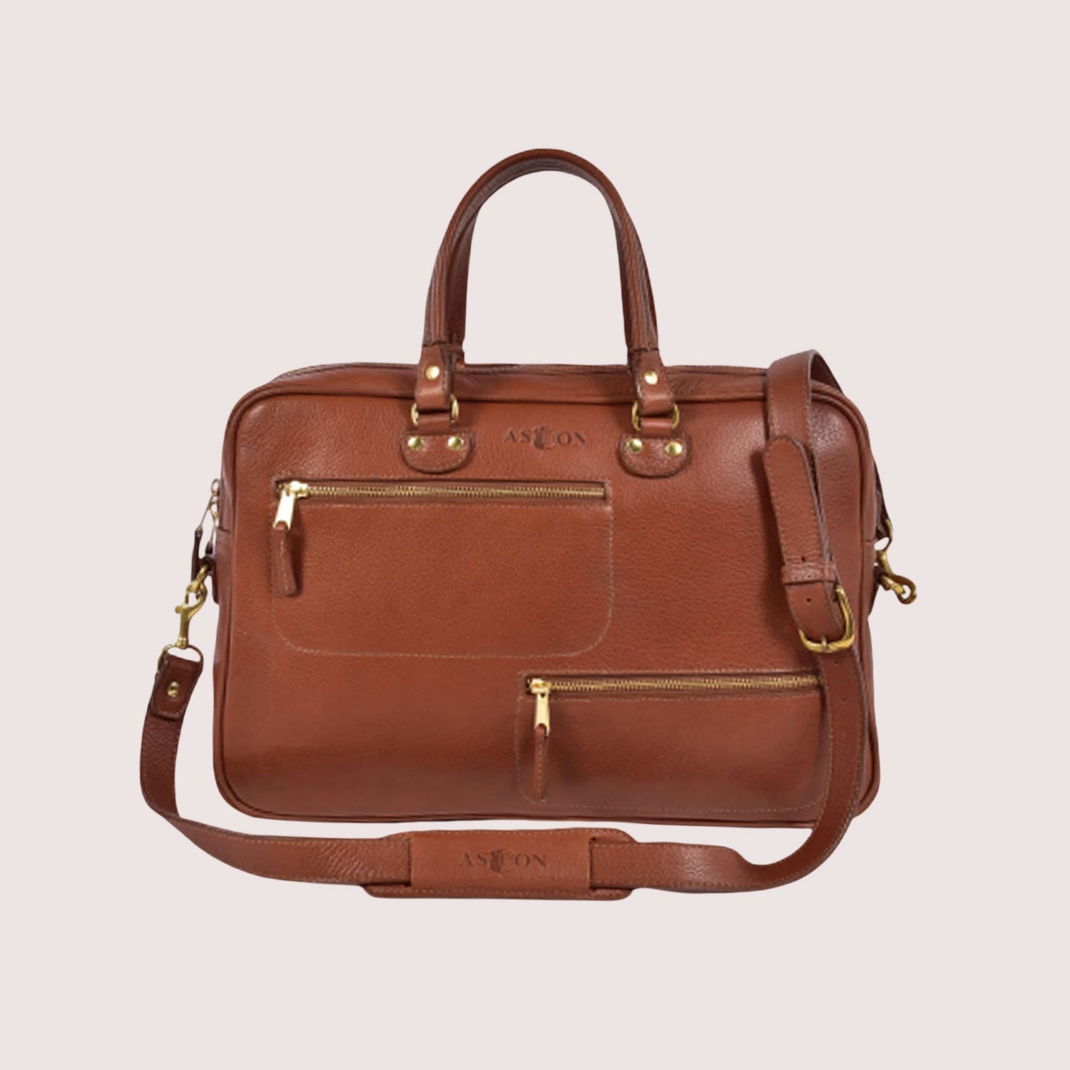 Blake Zippered Briefcase-6