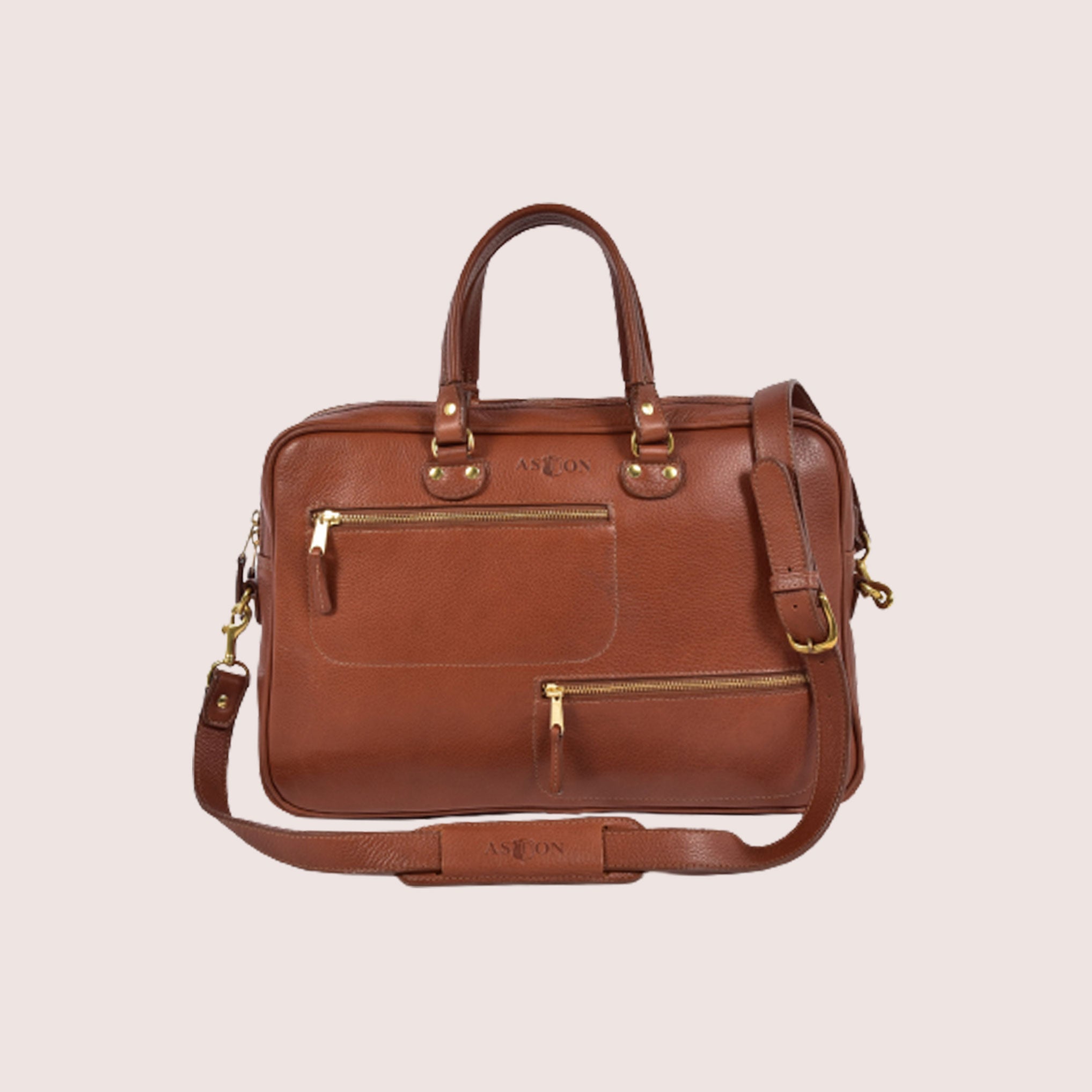 Blake Zippered Briefcase-3