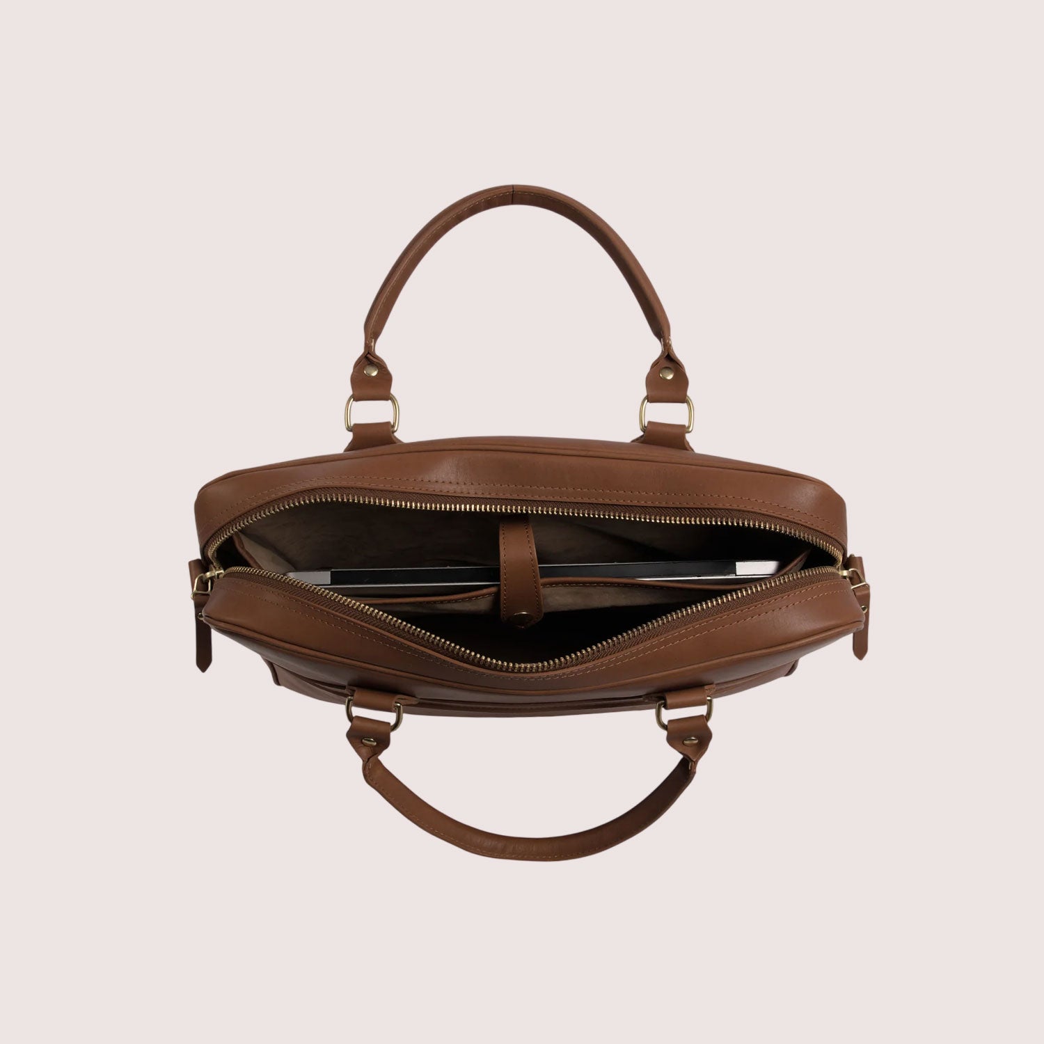 Benjamin Zippered Briefcase-9