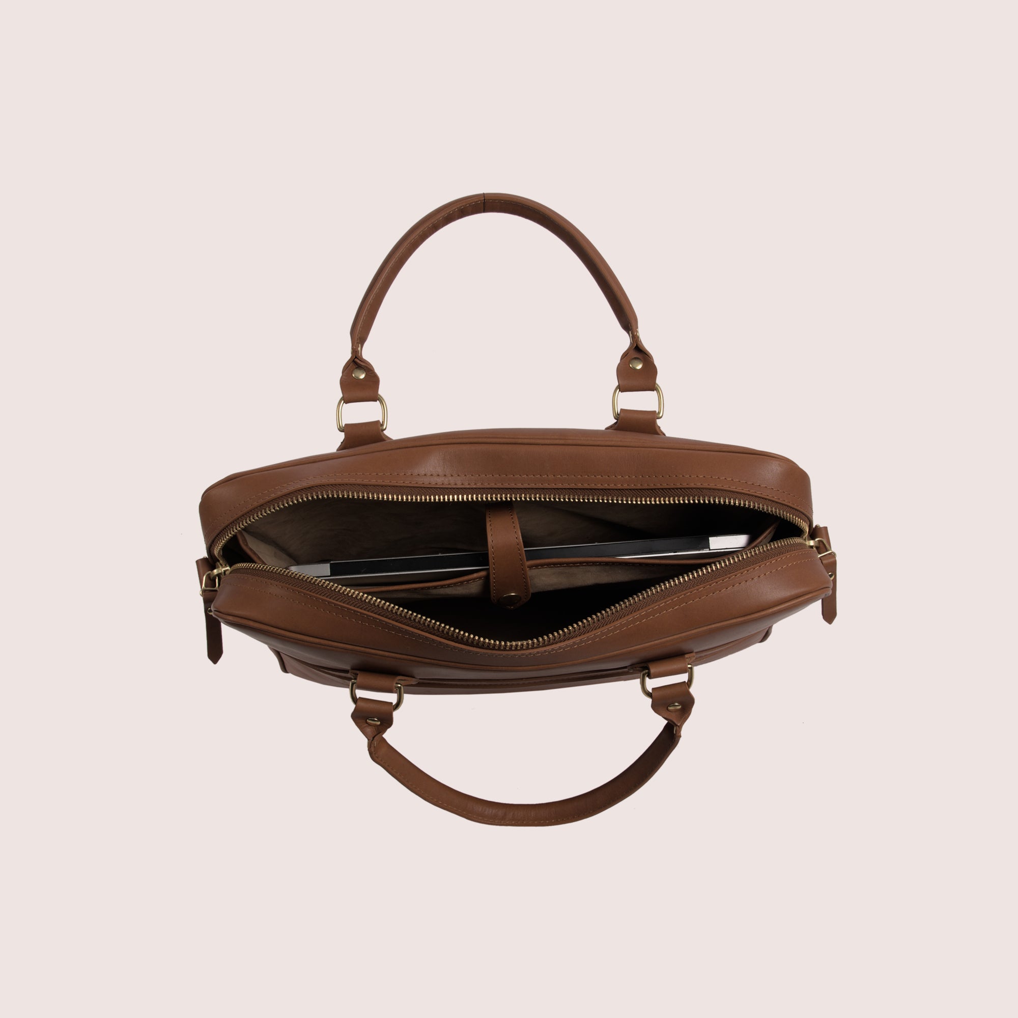 Benjamin Zippered Briefcase