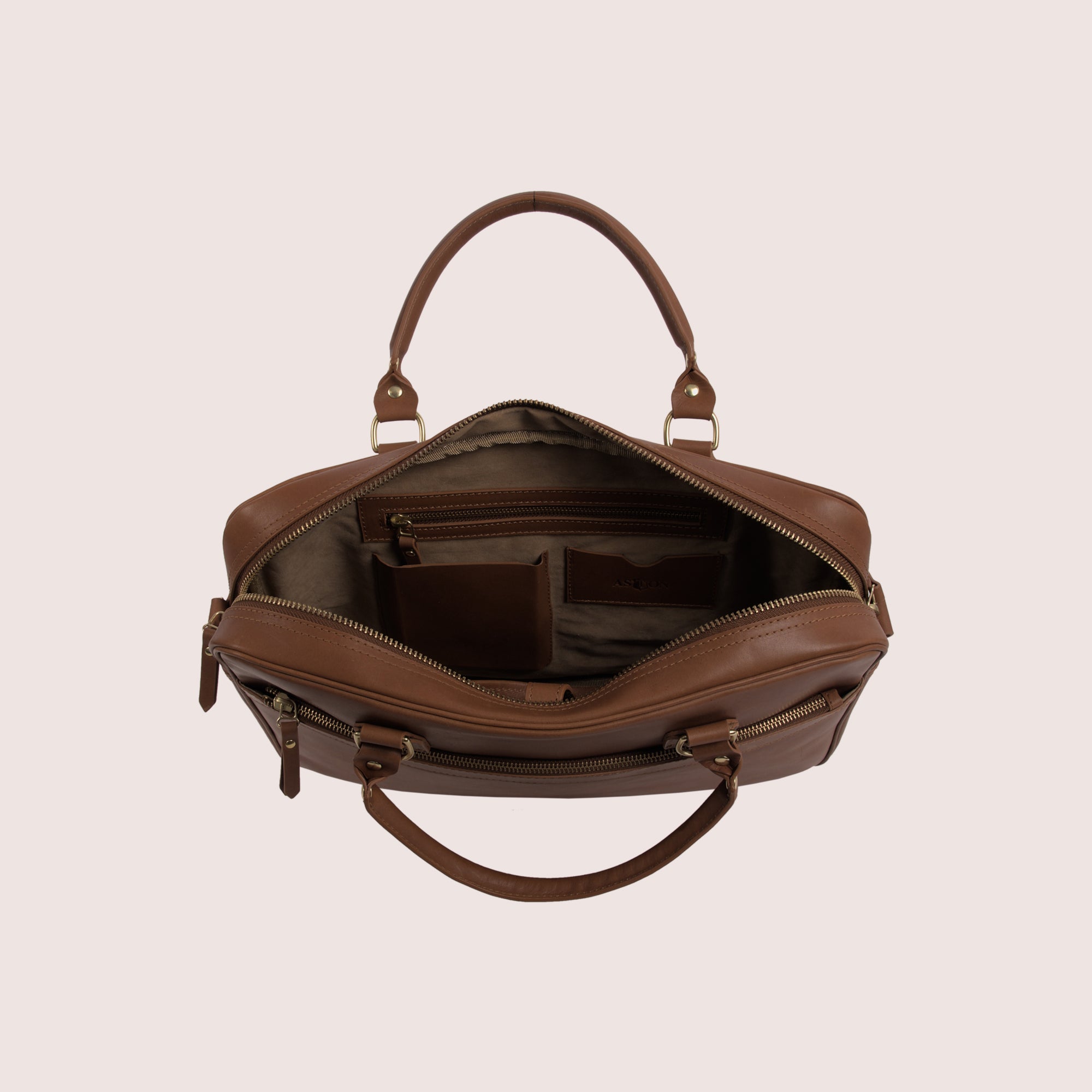 Benjamin Zippered Briefcase