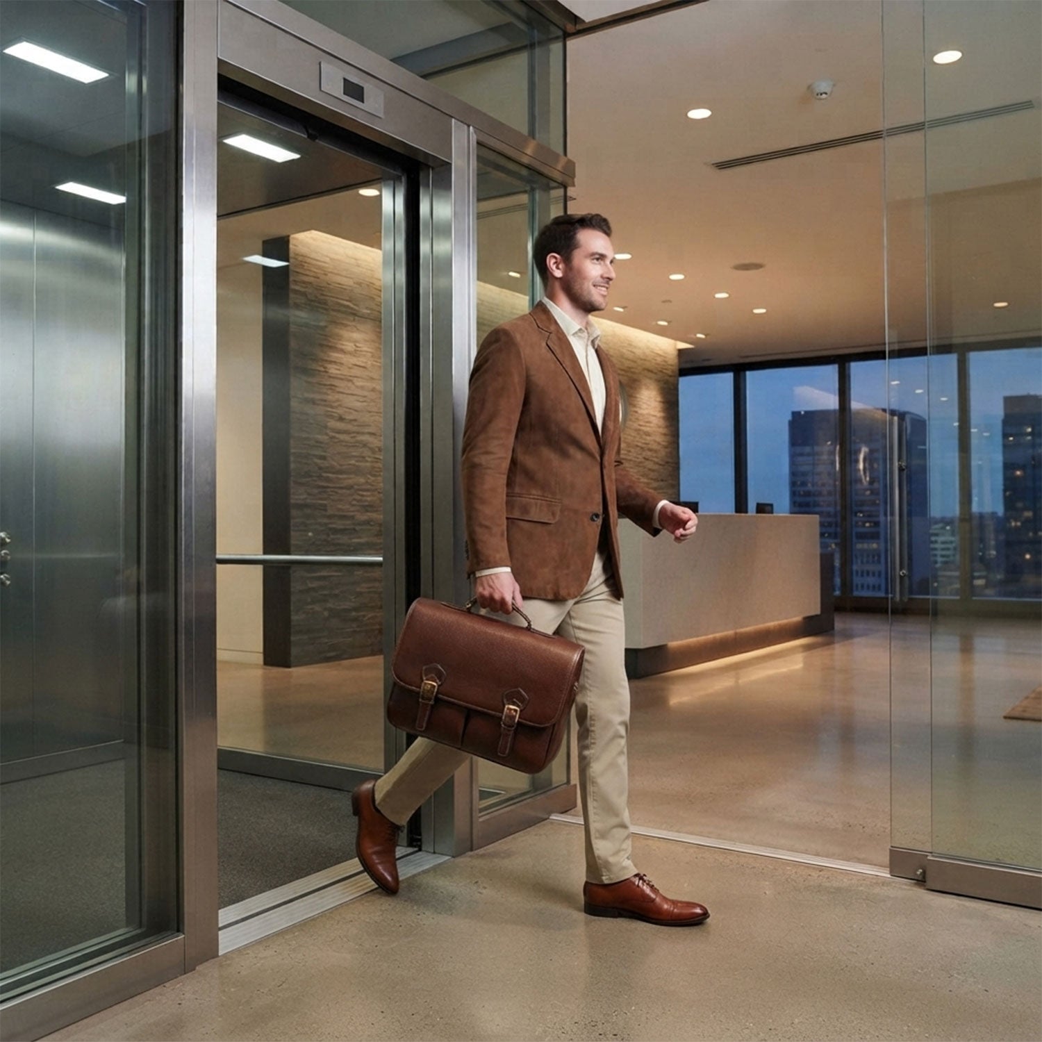 William Briefcase With Laptop Case-5