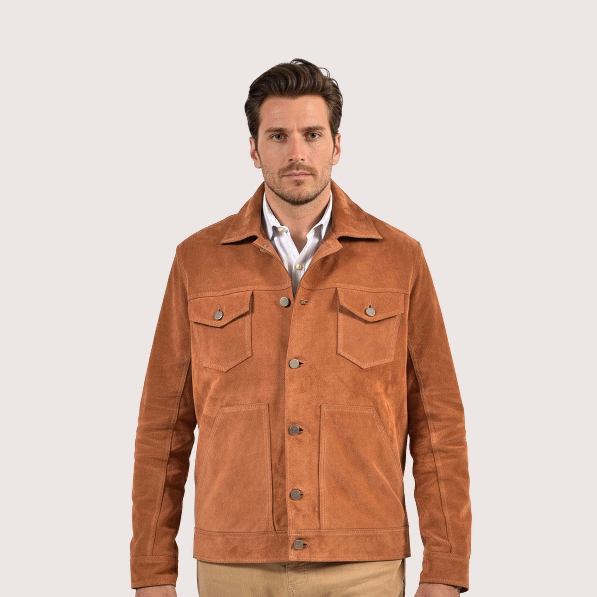 Prescott Cow Suede Jacket