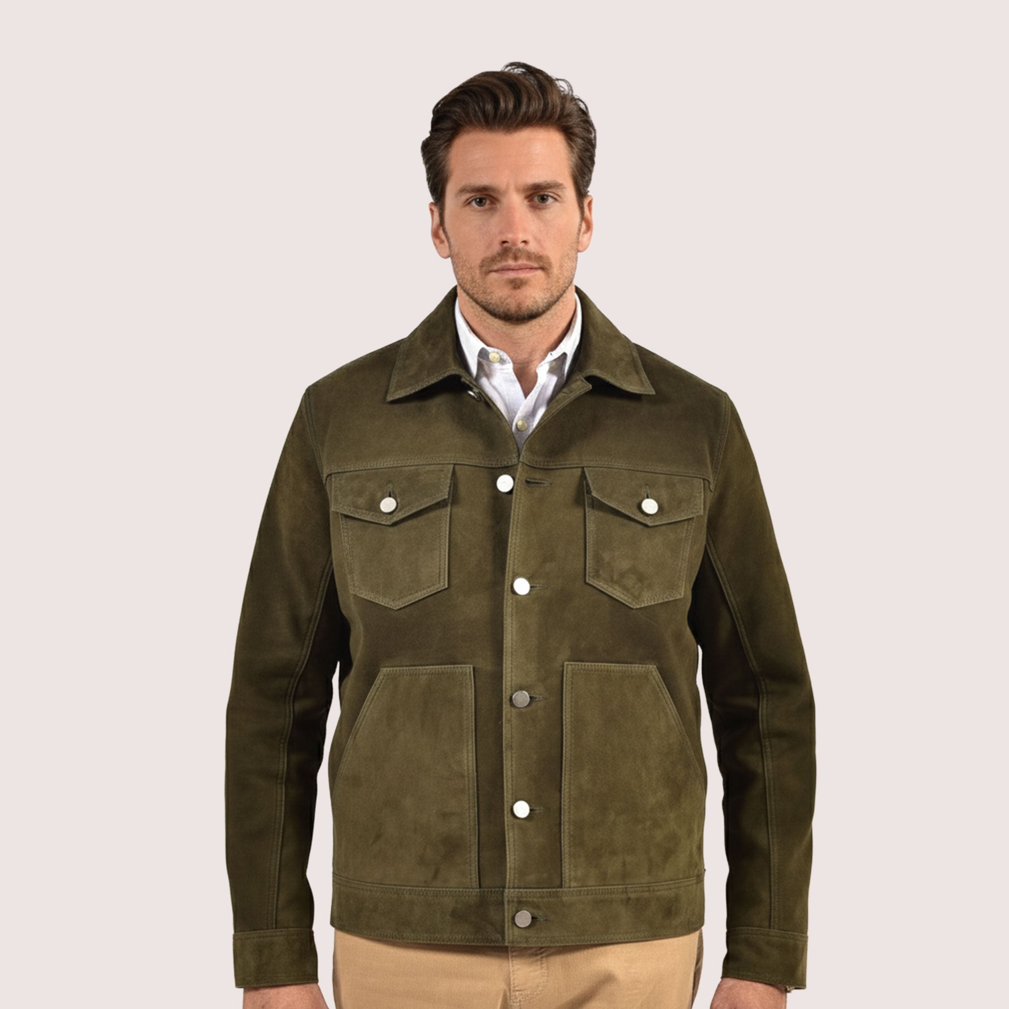 Prescott Cow Suede Jacket