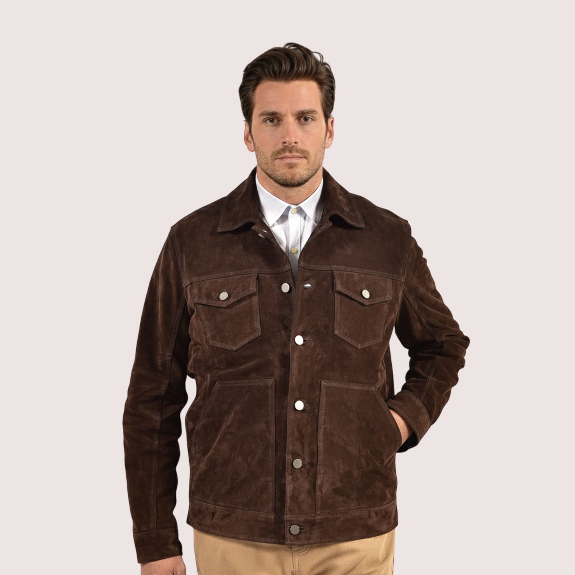 Prescott Cow Suede Jacket