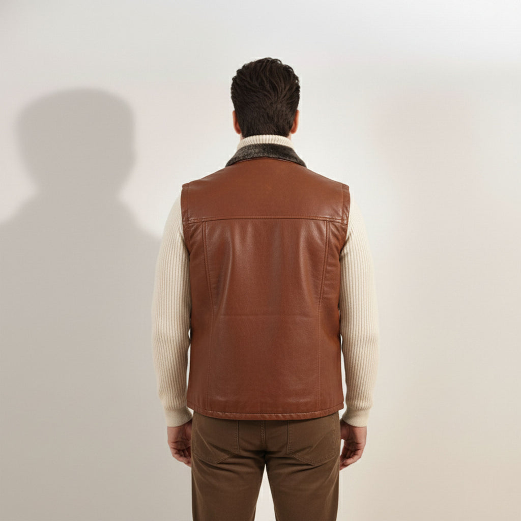 Austin Shearling Vest
