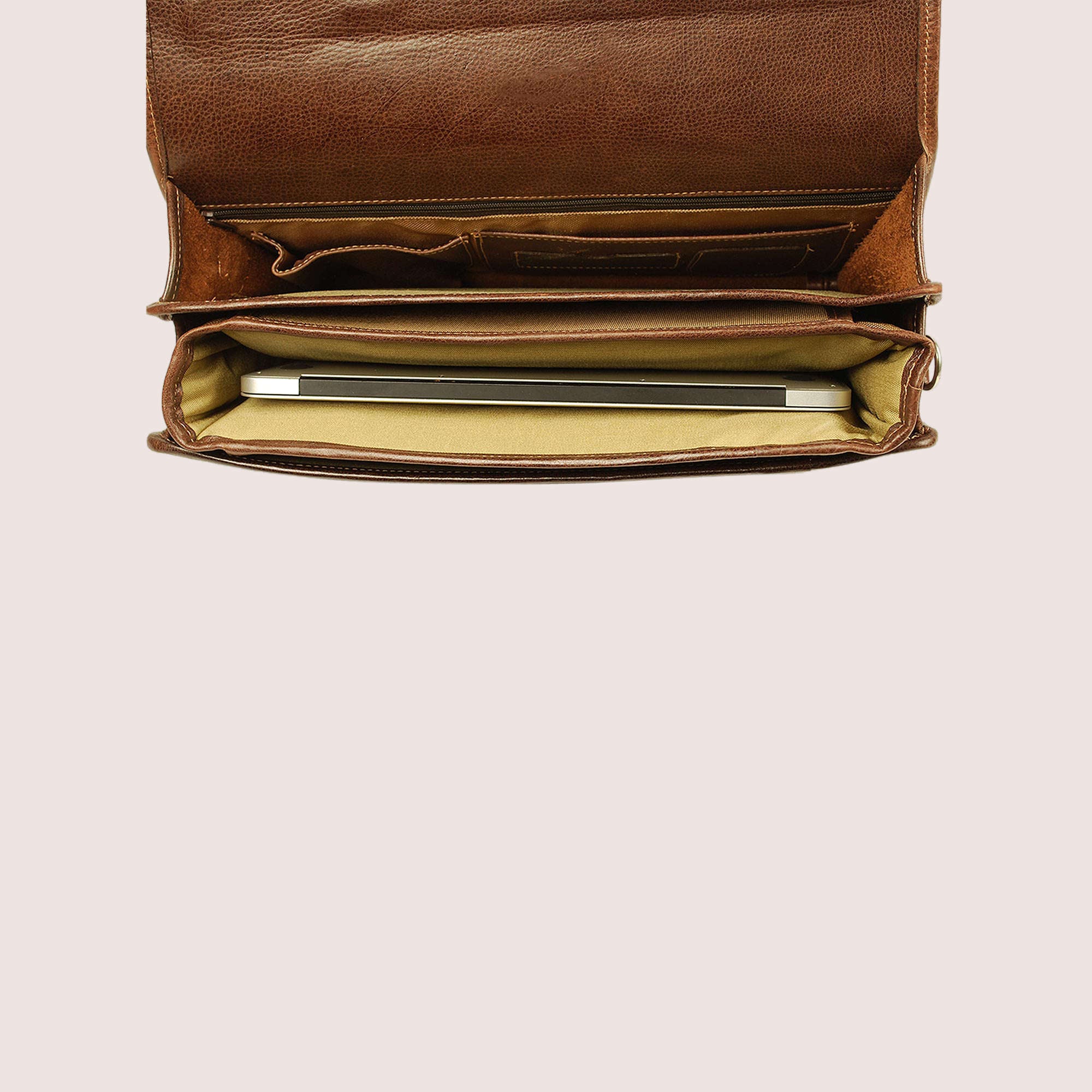 Melville Double Compartment Briefcase
