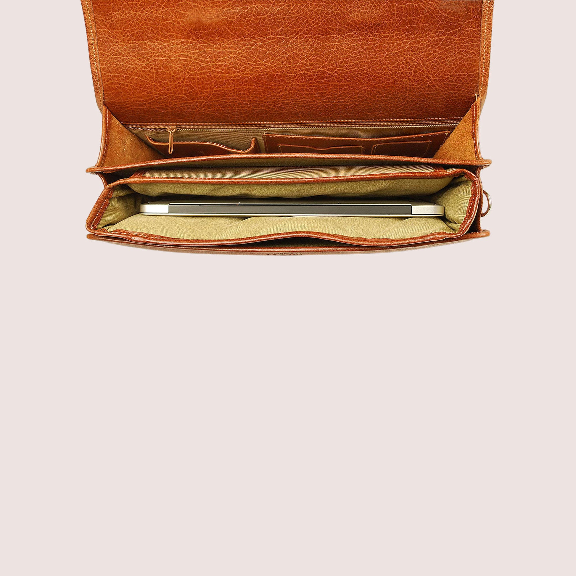 Melville Double Compartment Briefcase