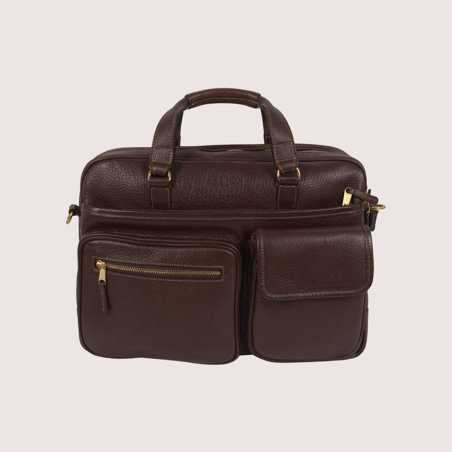 Tennyson Top Zippered Briefcase-1