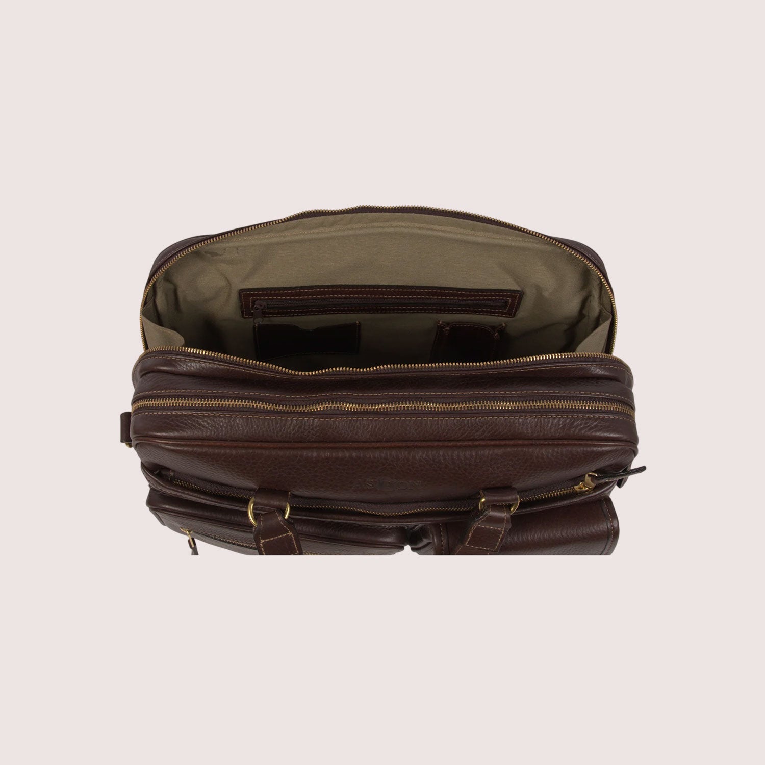 Tennyson Top Zippered Briefcase-4