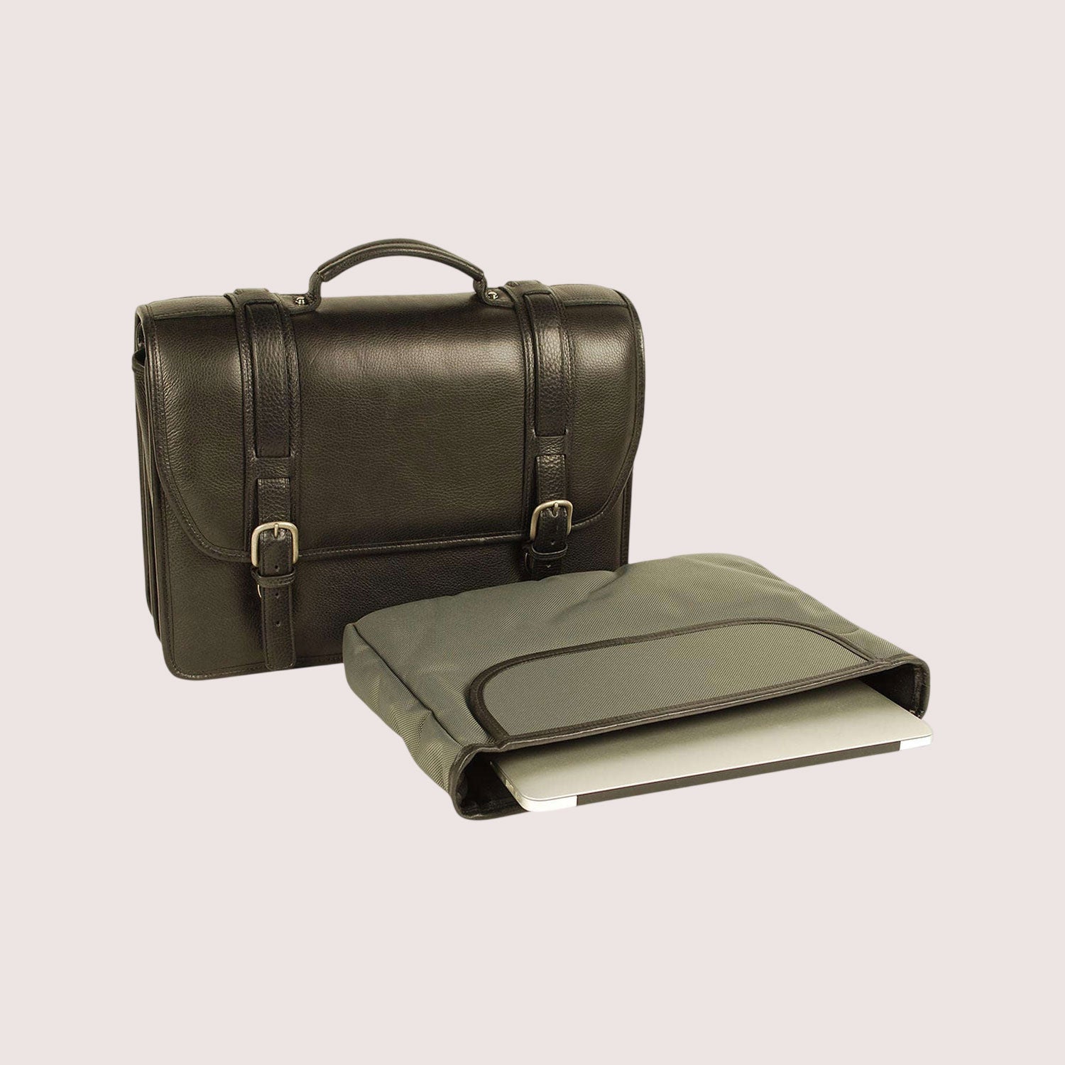Conrad Double Compartment Briefcase-9
