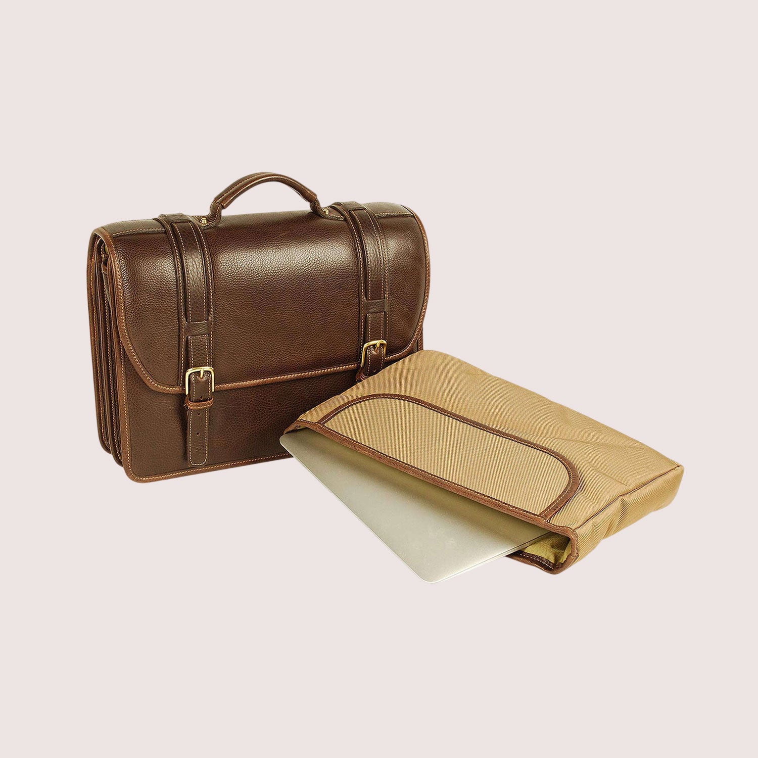 Conrad Double Compartment Briefcase-4