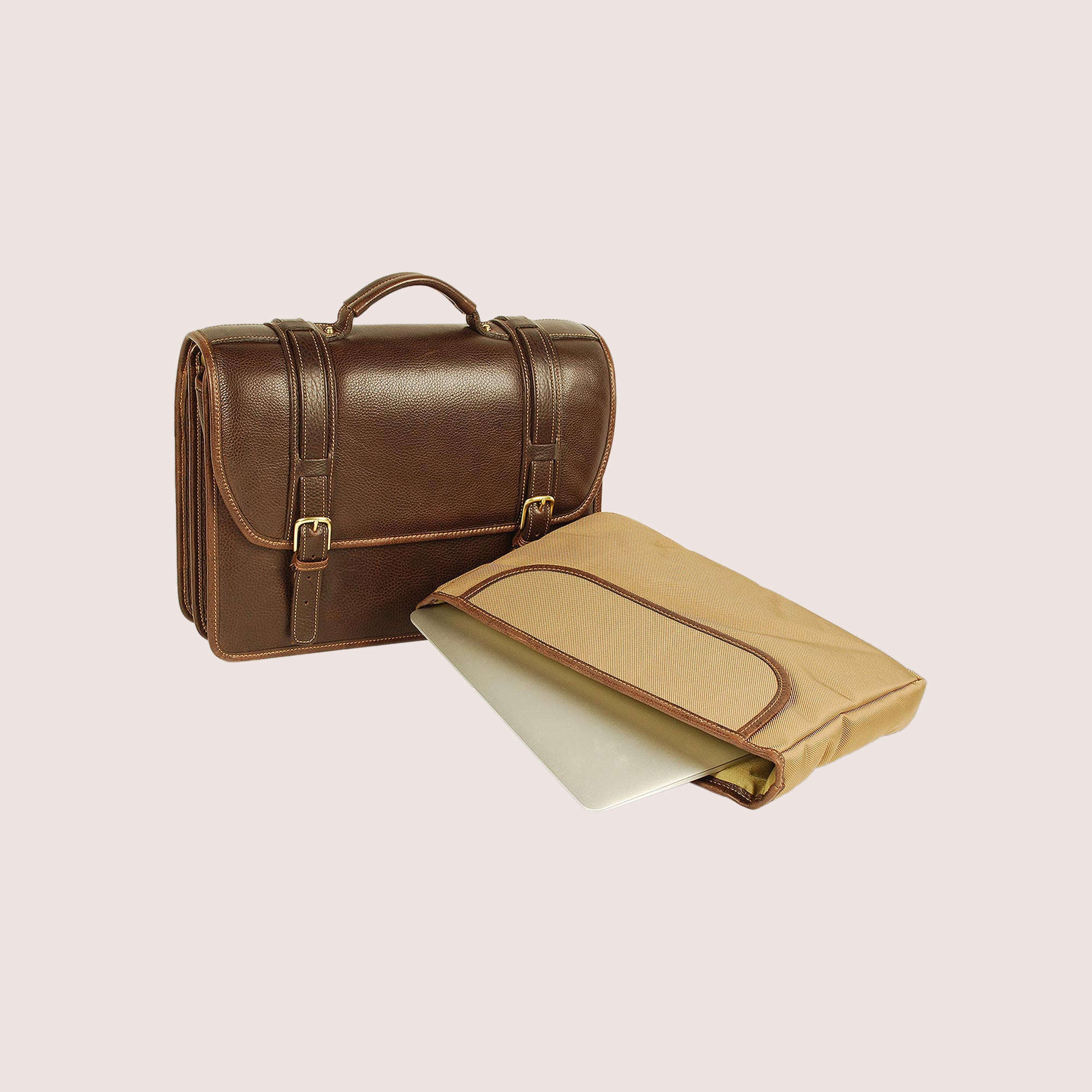 Conrad Double Compartment Briefcase