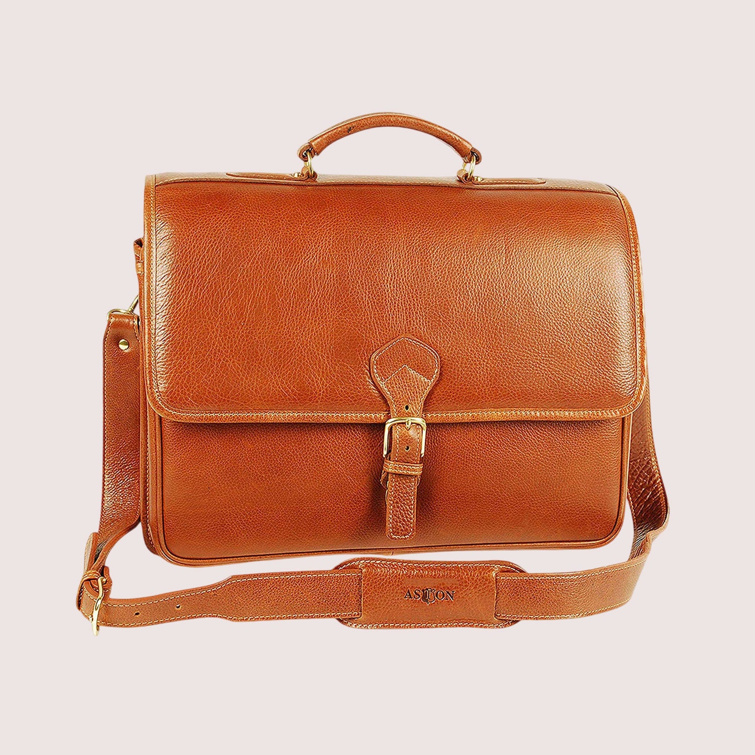 Charles Double Compartment Briefcase W/Laptop Case-1