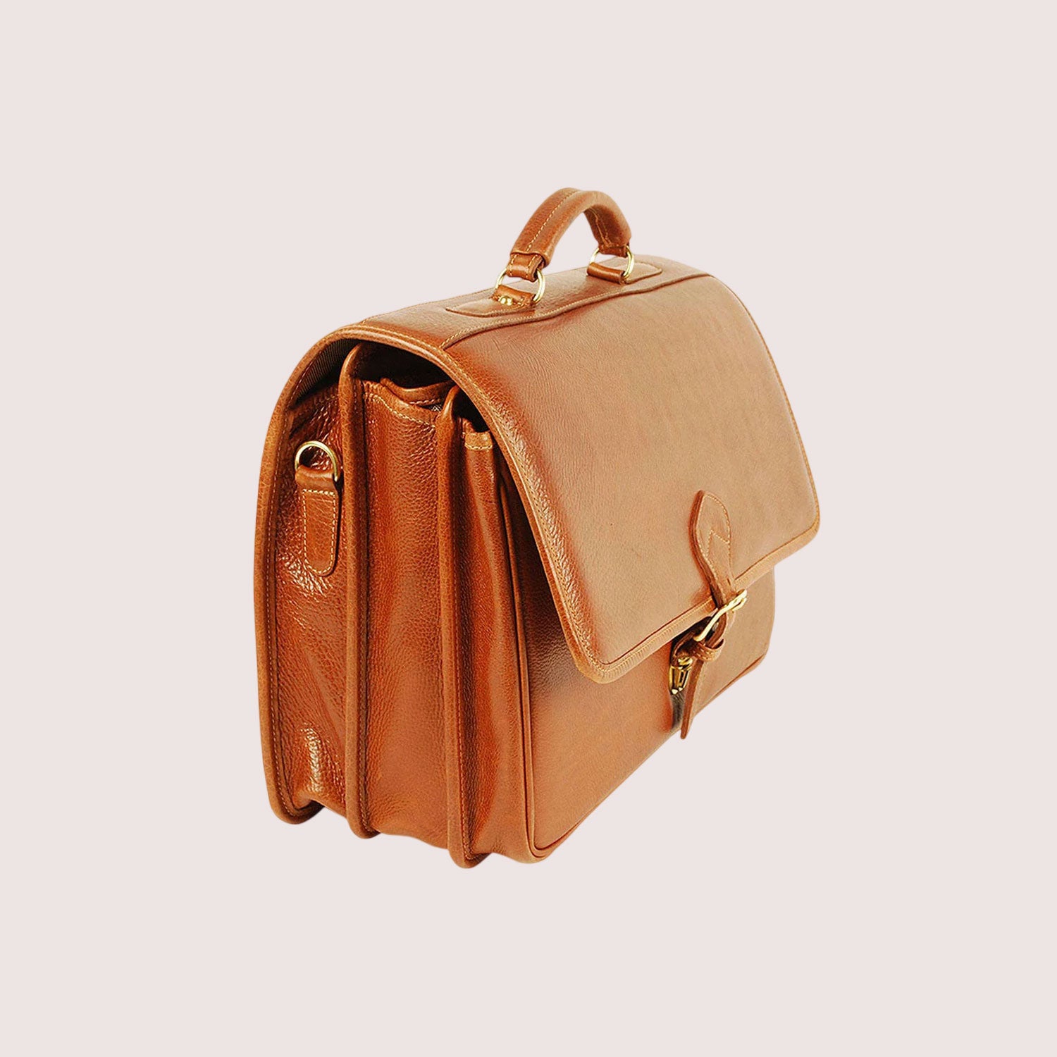 Charles Double Compartment Briefcase W/Laptop Case-3