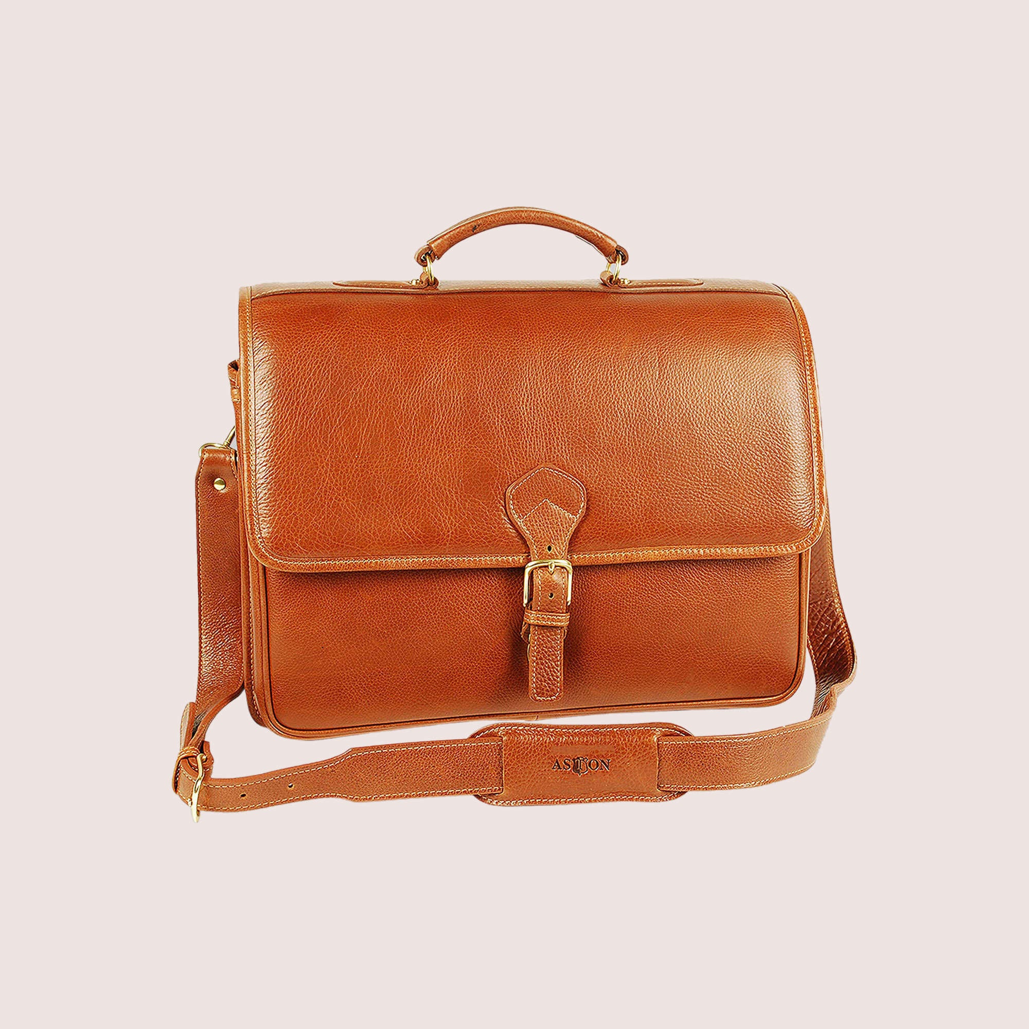 Charles Double Compartment Briefcase W/Laptop Case