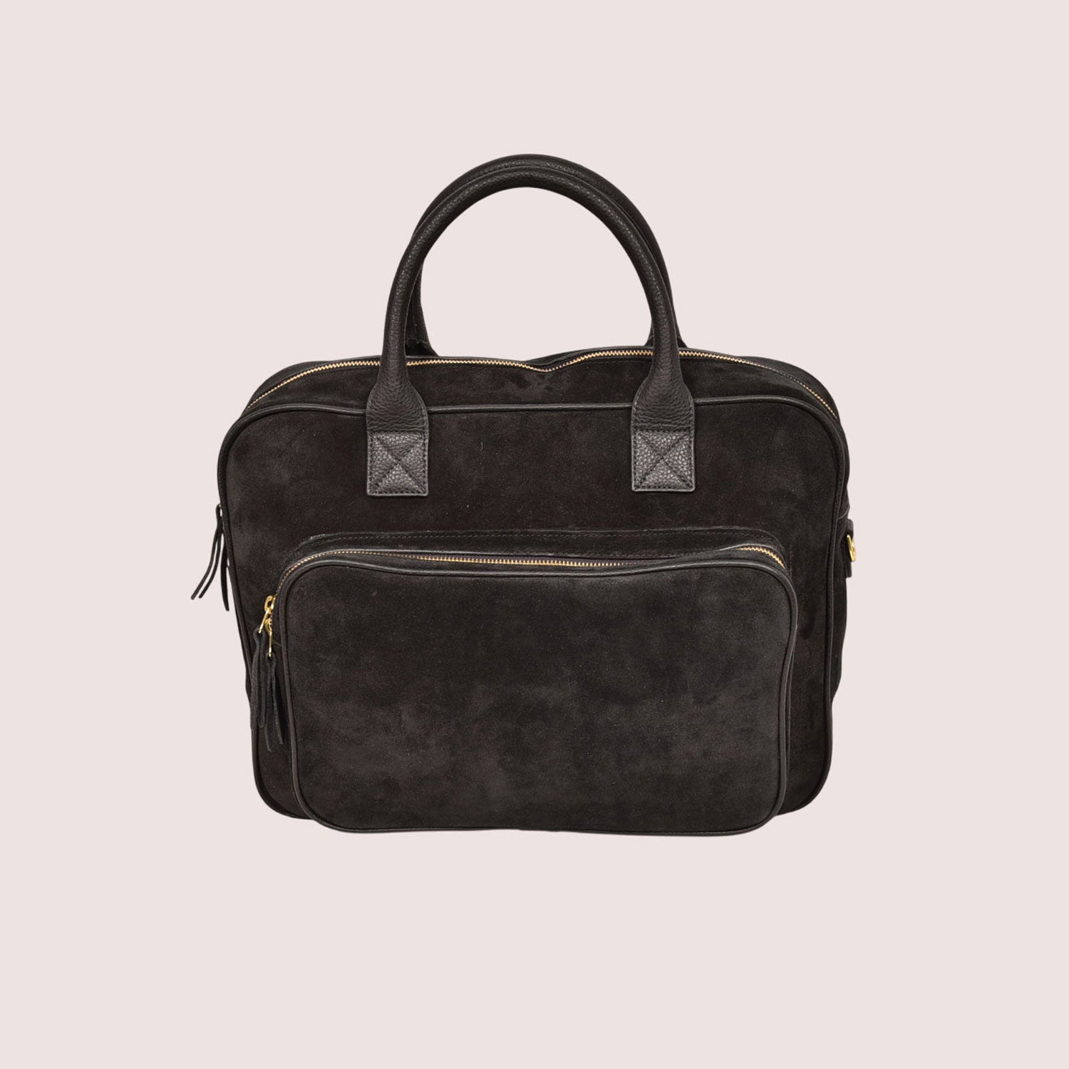 Bennett Suede Briefcase