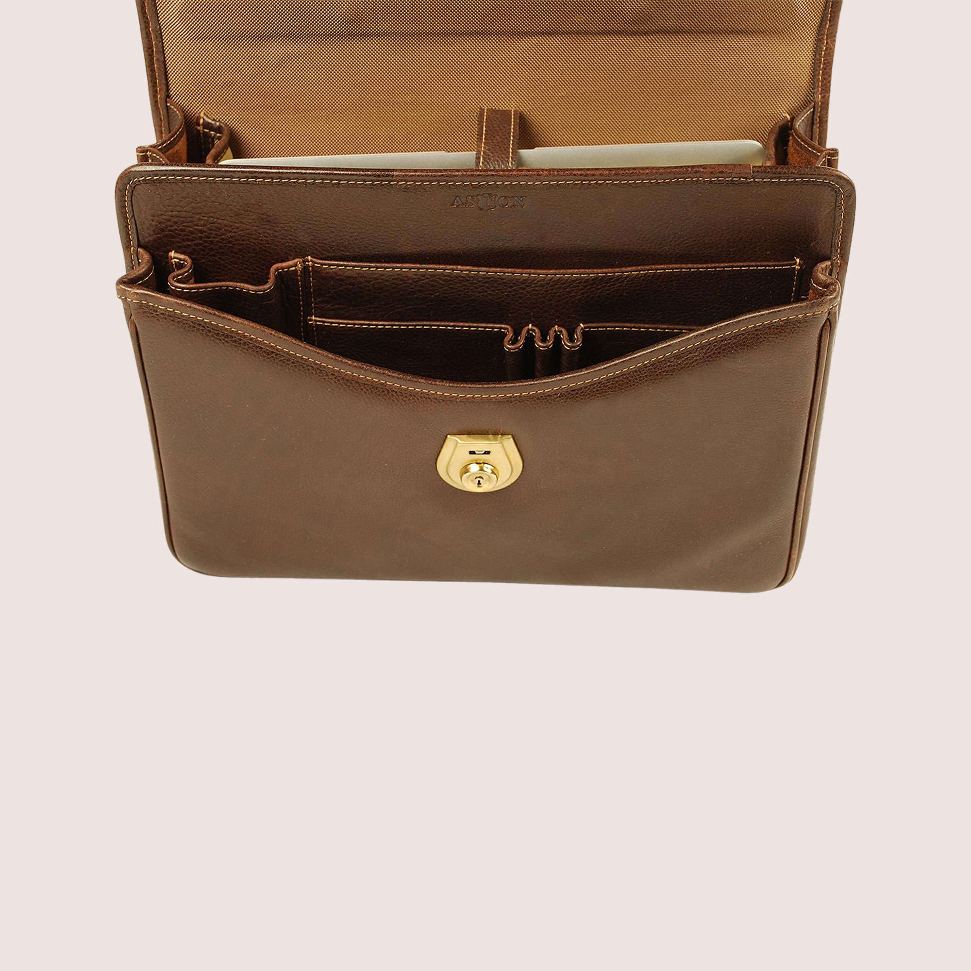 Double Compartment Briefcase
