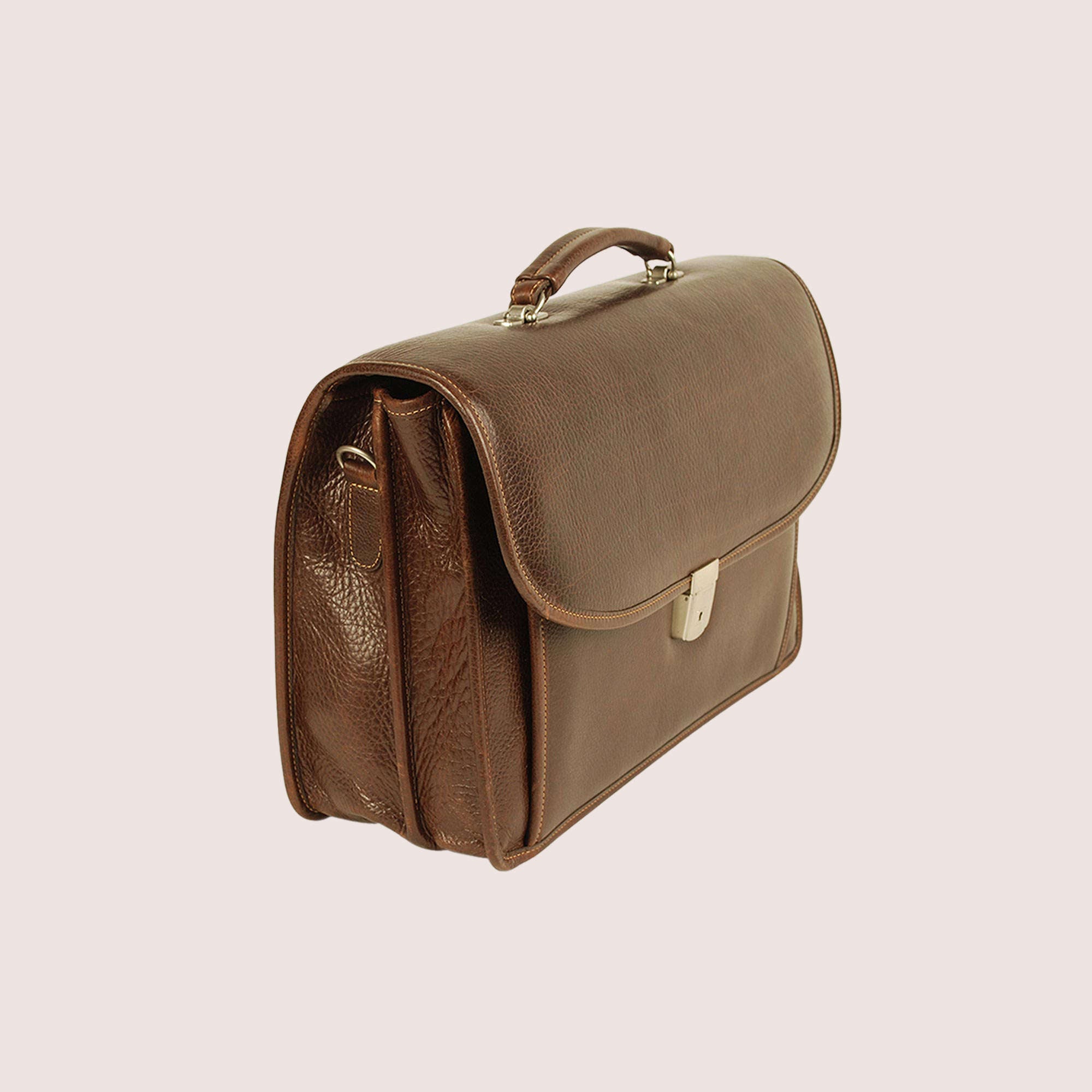 Oscar Double Compartment Briefcase