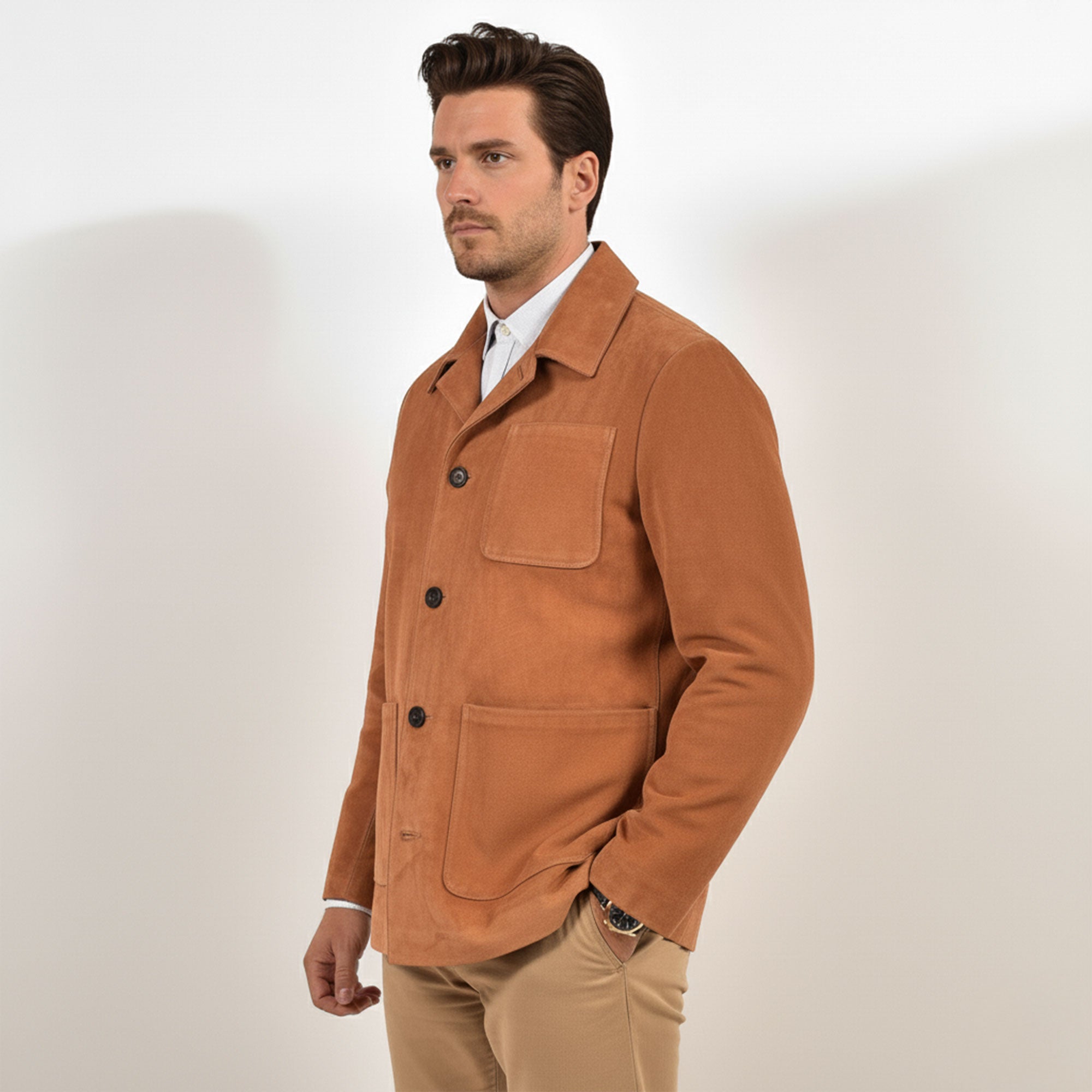 Heritage Cow Suede Jacket
