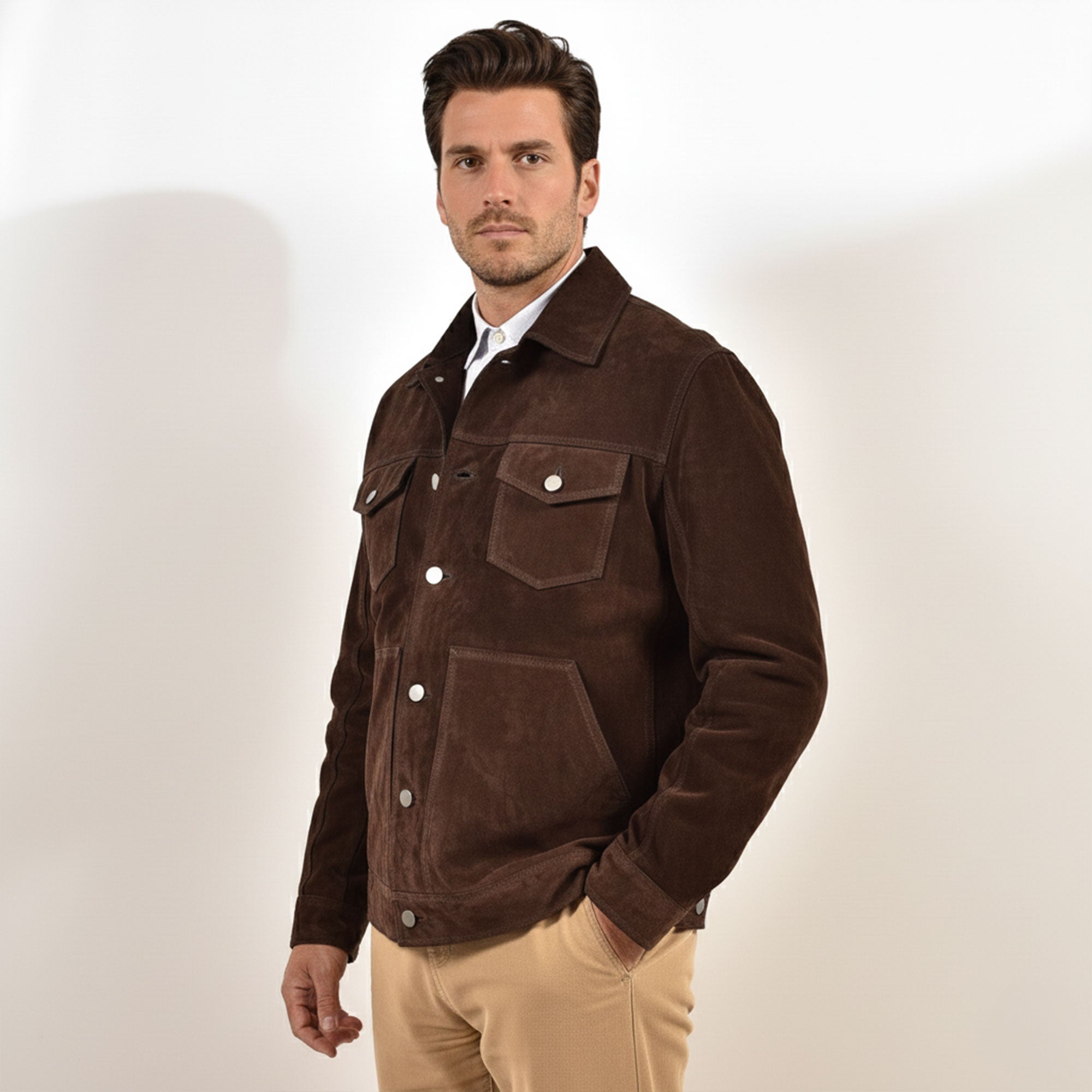 Prescott Cow Suede Jacket
