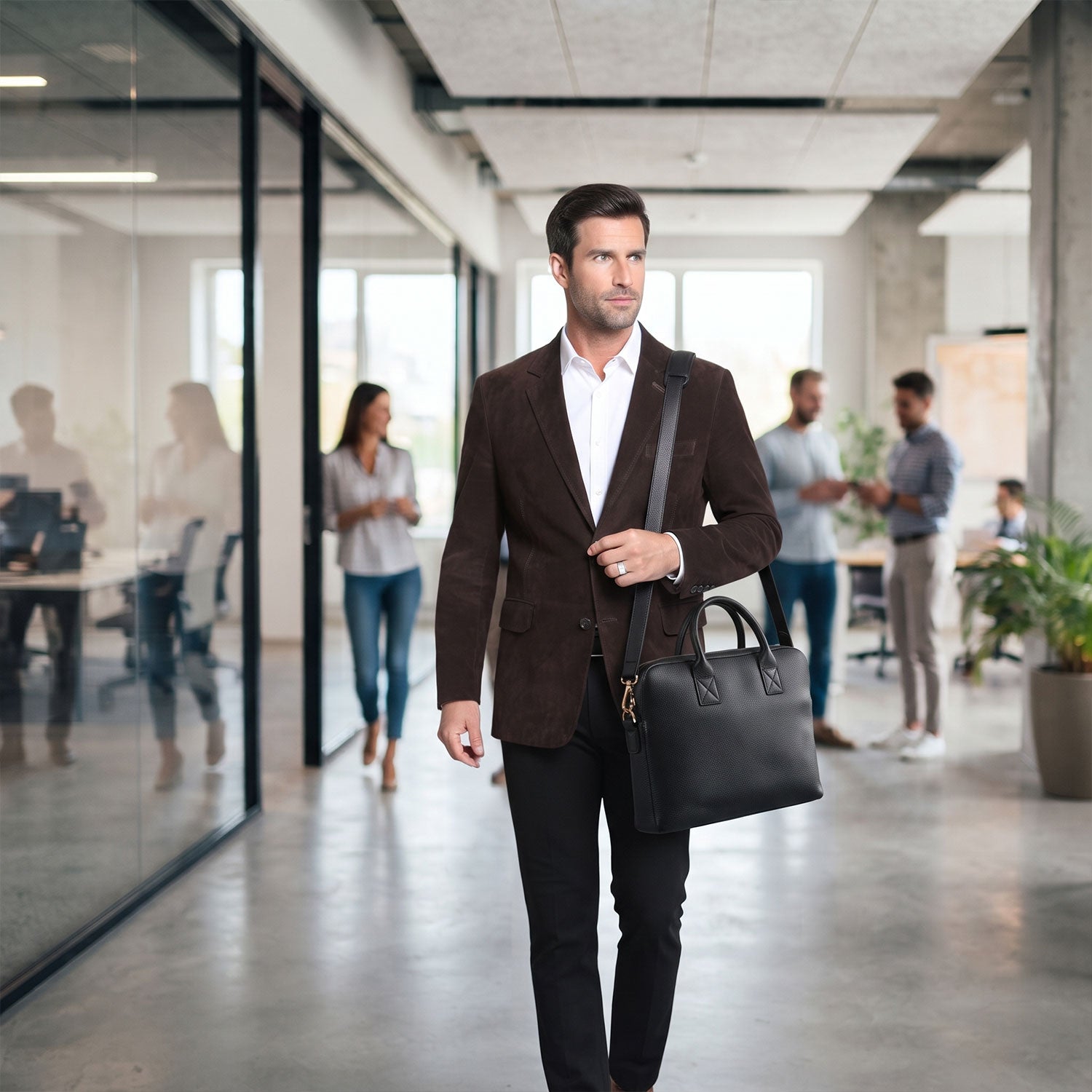 David Zippered Briefcase-5