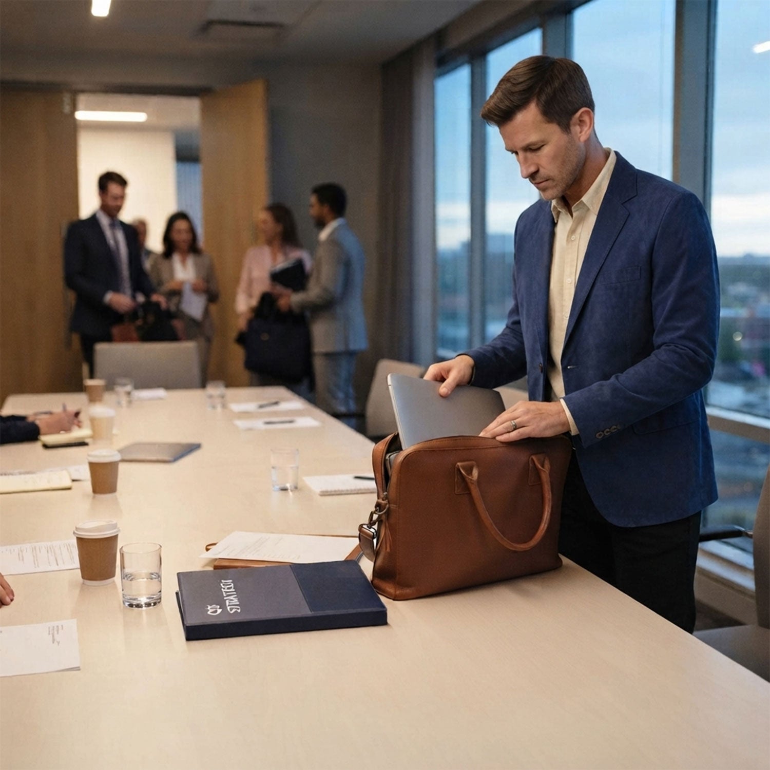 David Zippered Briefcase-12