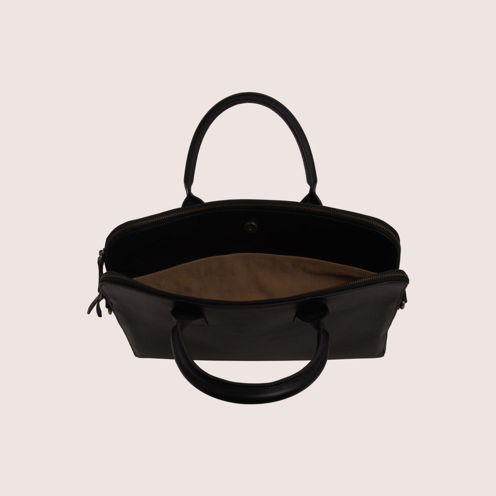 David Zippered Briefcase