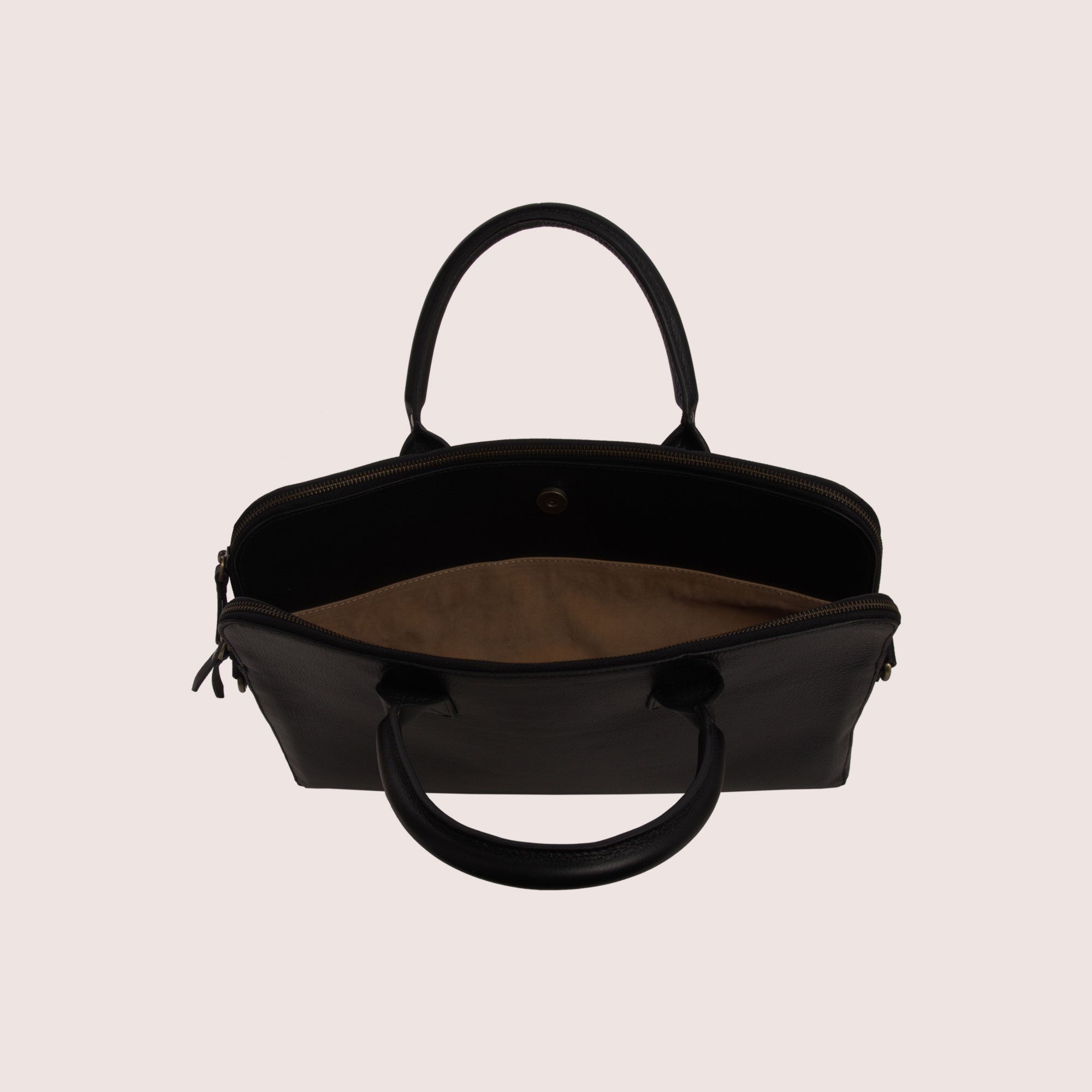 David Zippered Briefcase