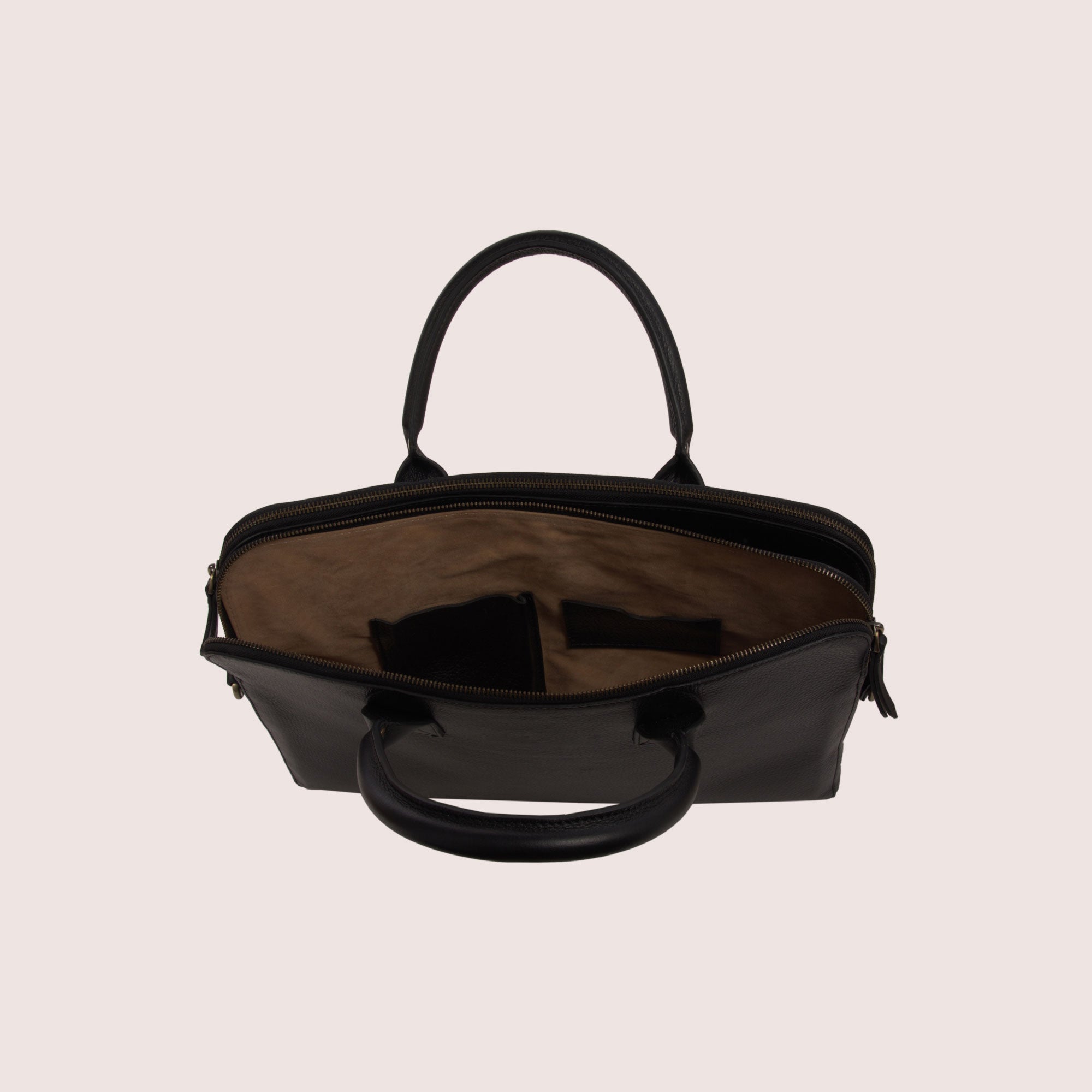 David Zippered Briefcase