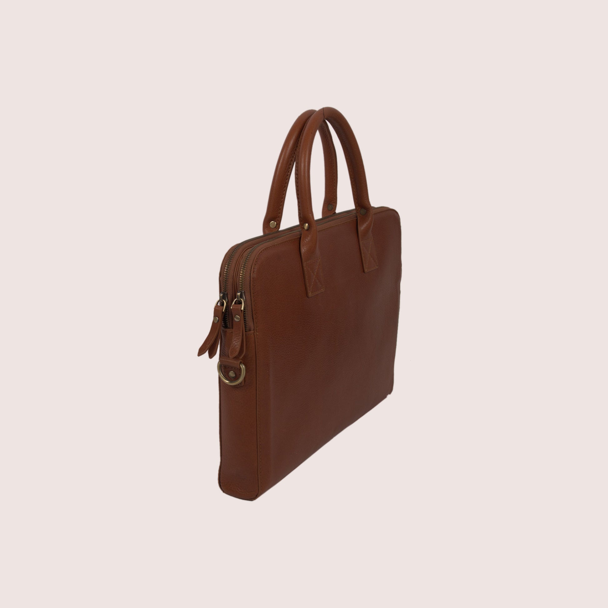 David Zippered Briefcase