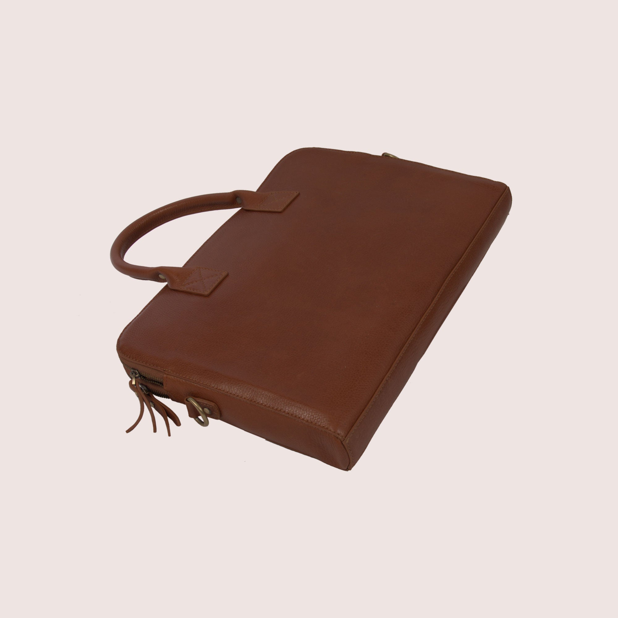 David Zippered Briefcase