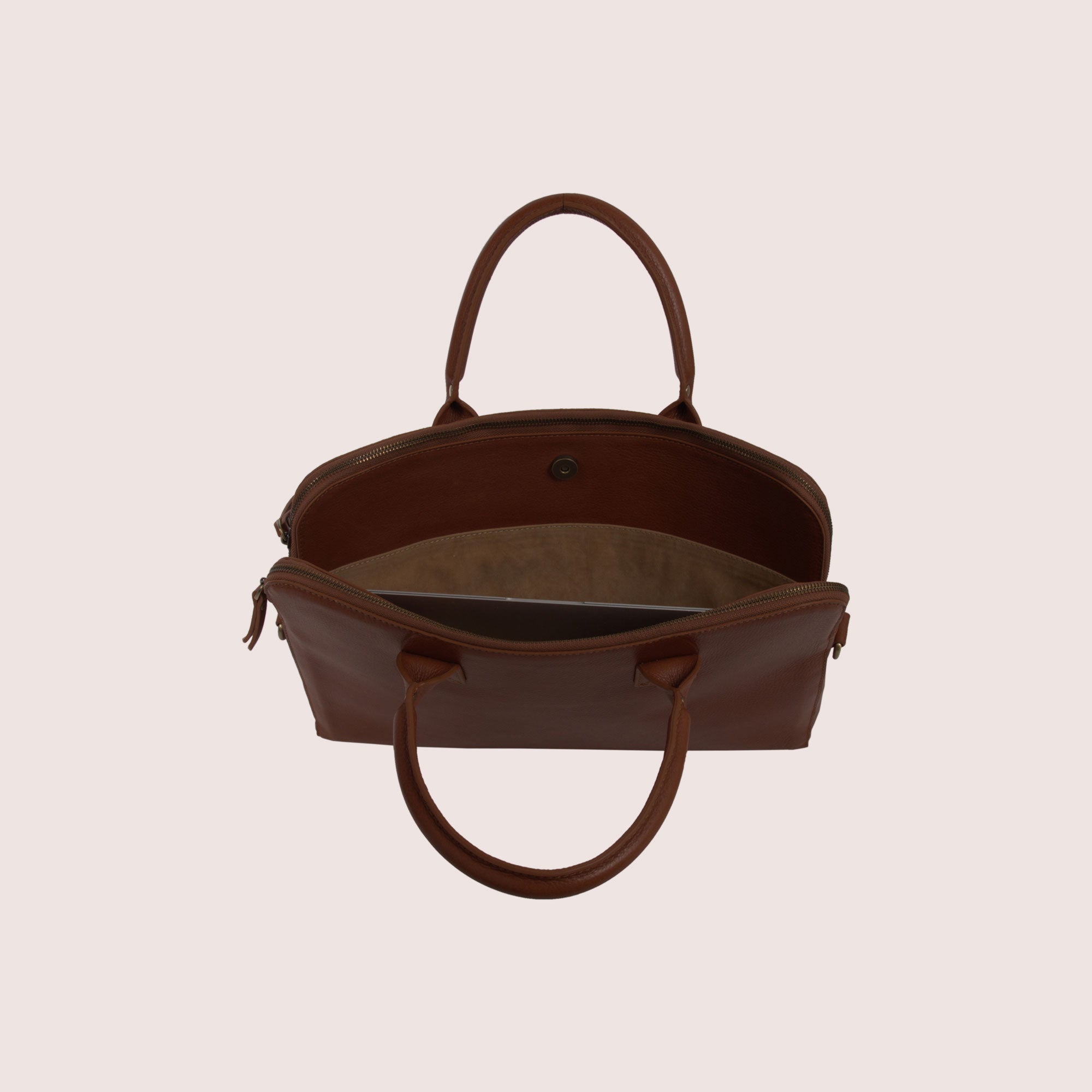 David Zippered Briefcase