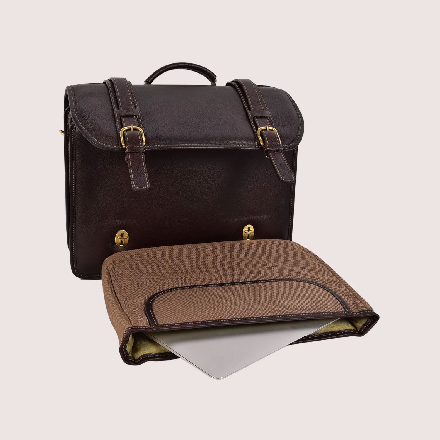 Conrad Triple Compartment Briefcase-4